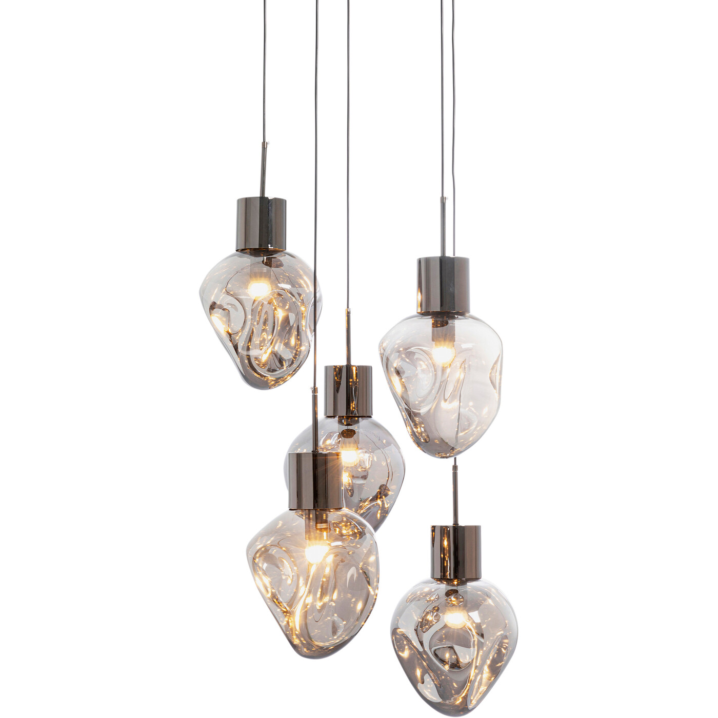 Светильник подвесной Supernova Smoky Cinque Ø50 см от KARE Design