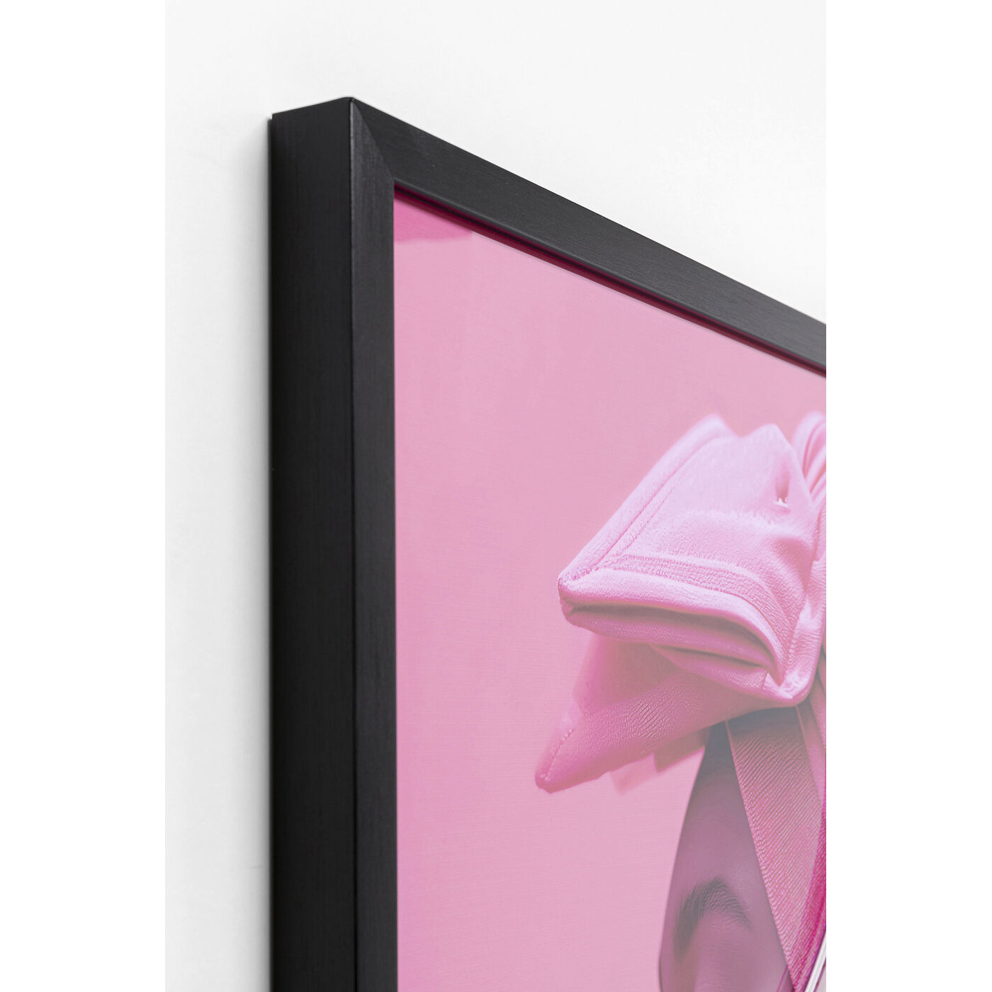 Картина Pink Woman LED «Розовая дама» 80x80 см от KARE Design