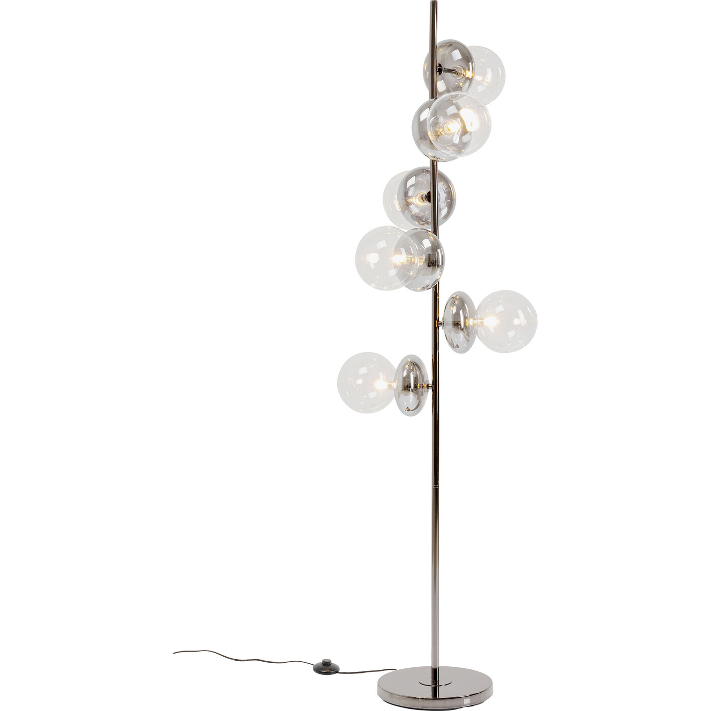 Светильник напольный Double Bubble Smoke 165 см от KARE Design