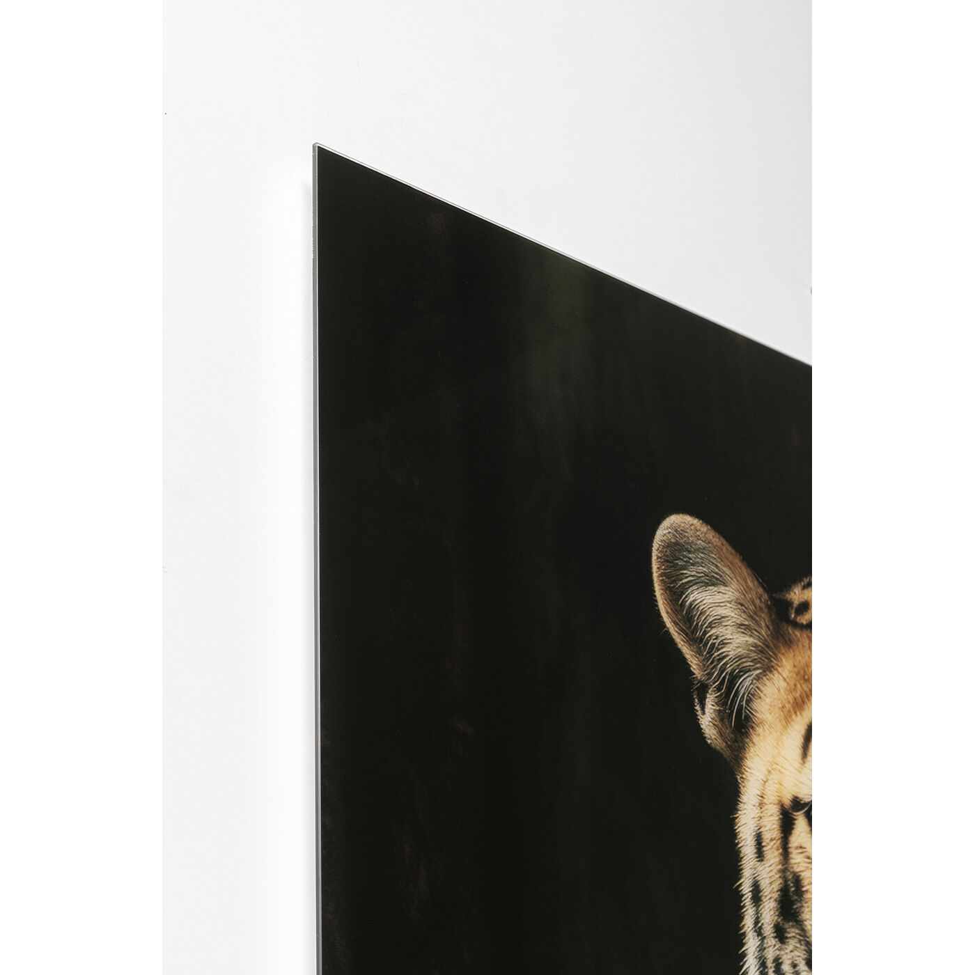 Картина стеклянная Mister Leo «Леопард в костюме» 40x30 см