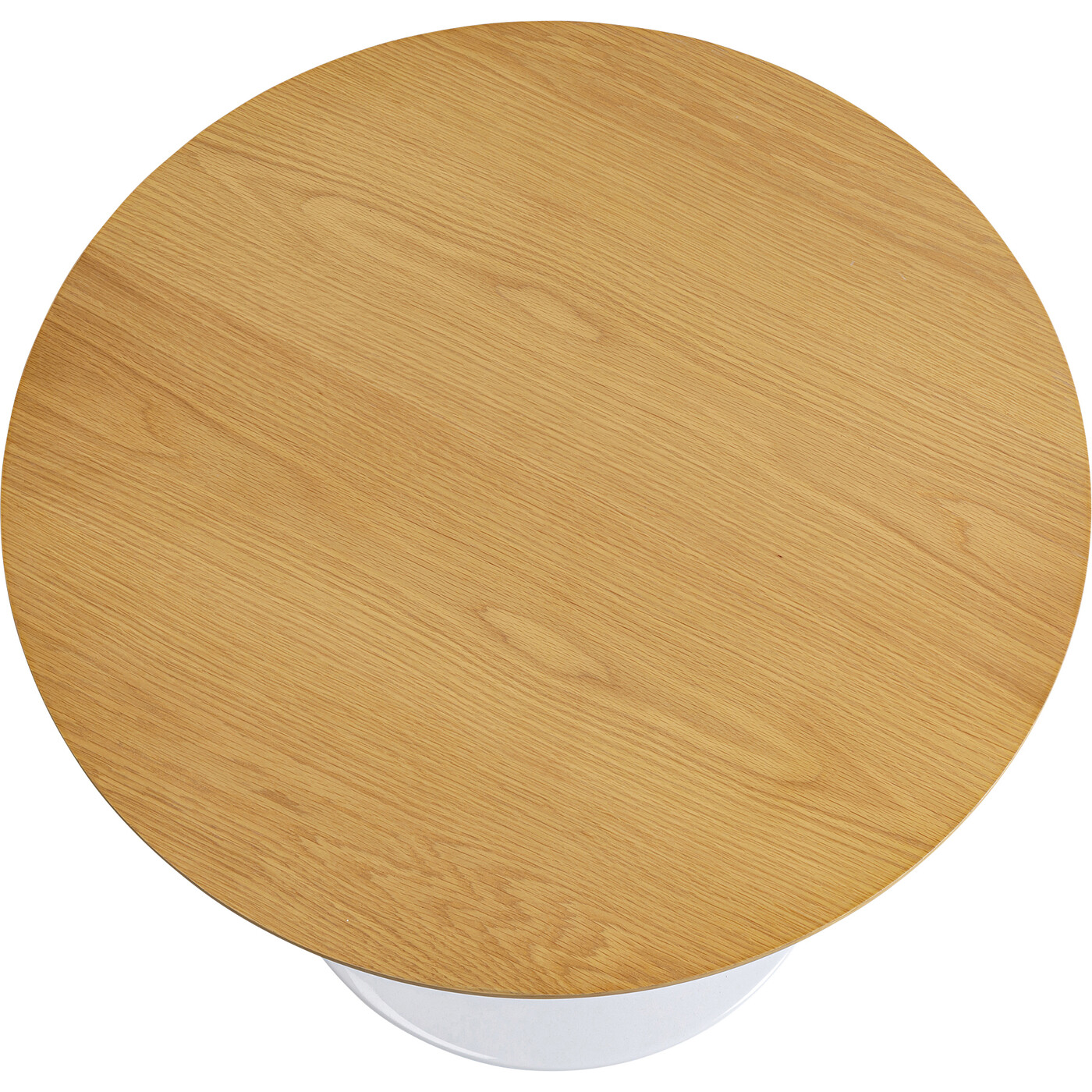 Стол Invitation Set Oak White Ø90 см от KARE Design