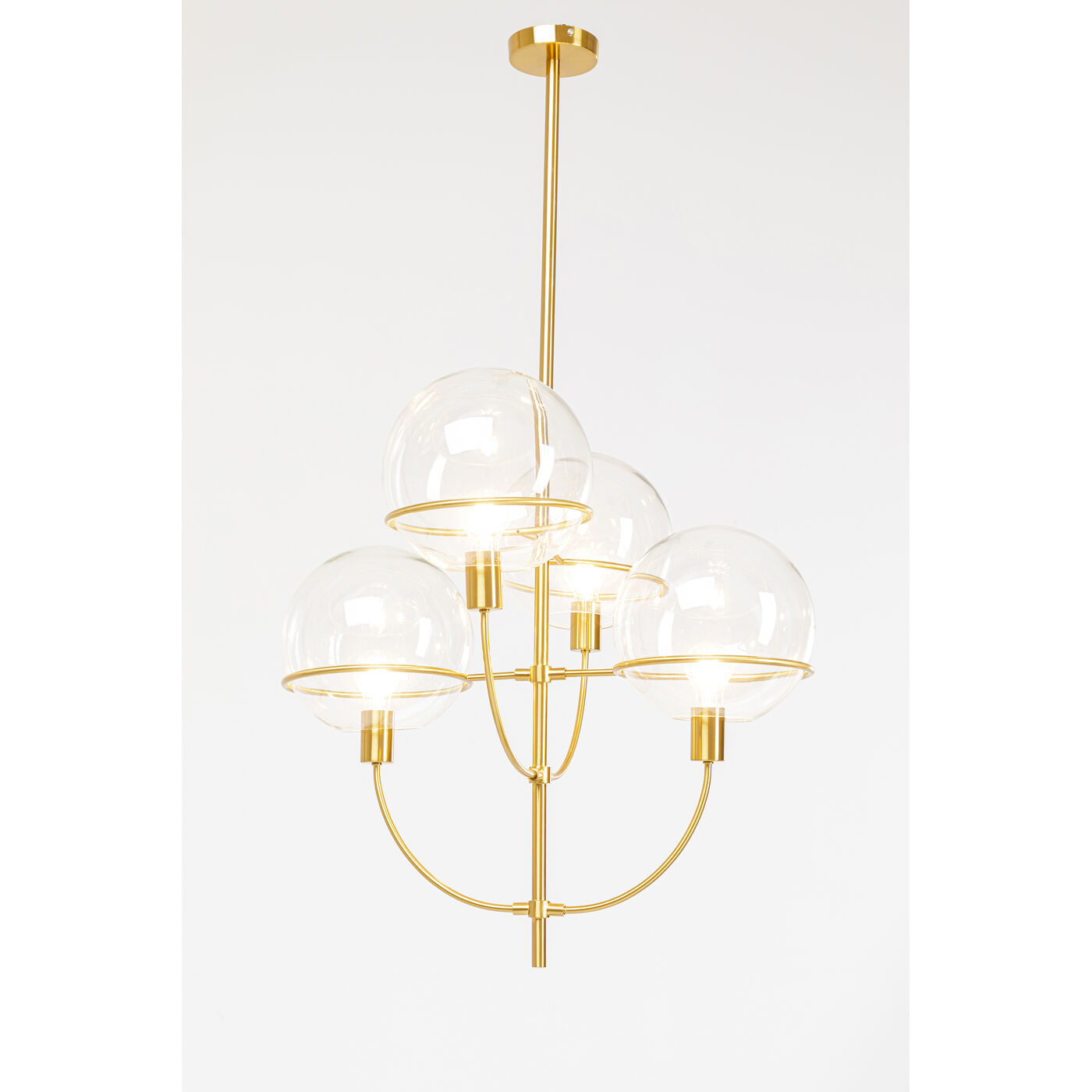 Светильник подвесной Lantern Brass Ø68см от KARE Design