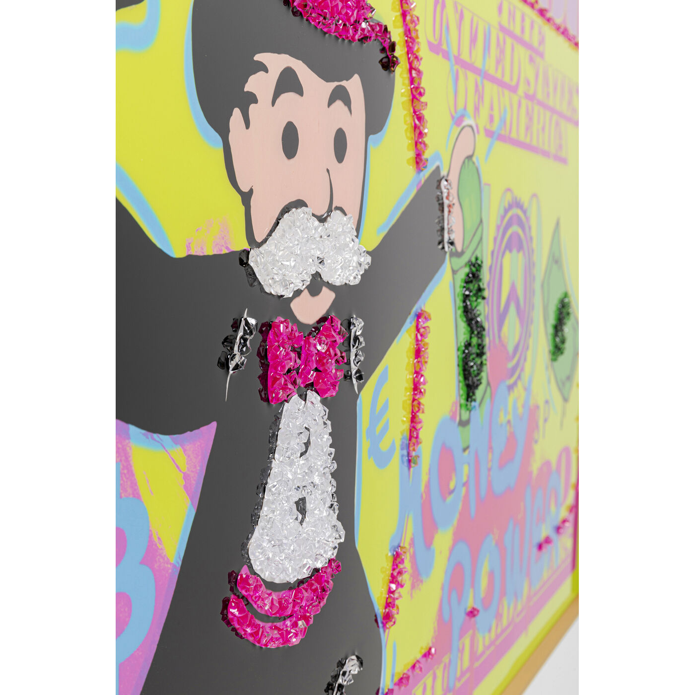 Картина Graffiti Money «Деньги» 70x160 см от KARE Design