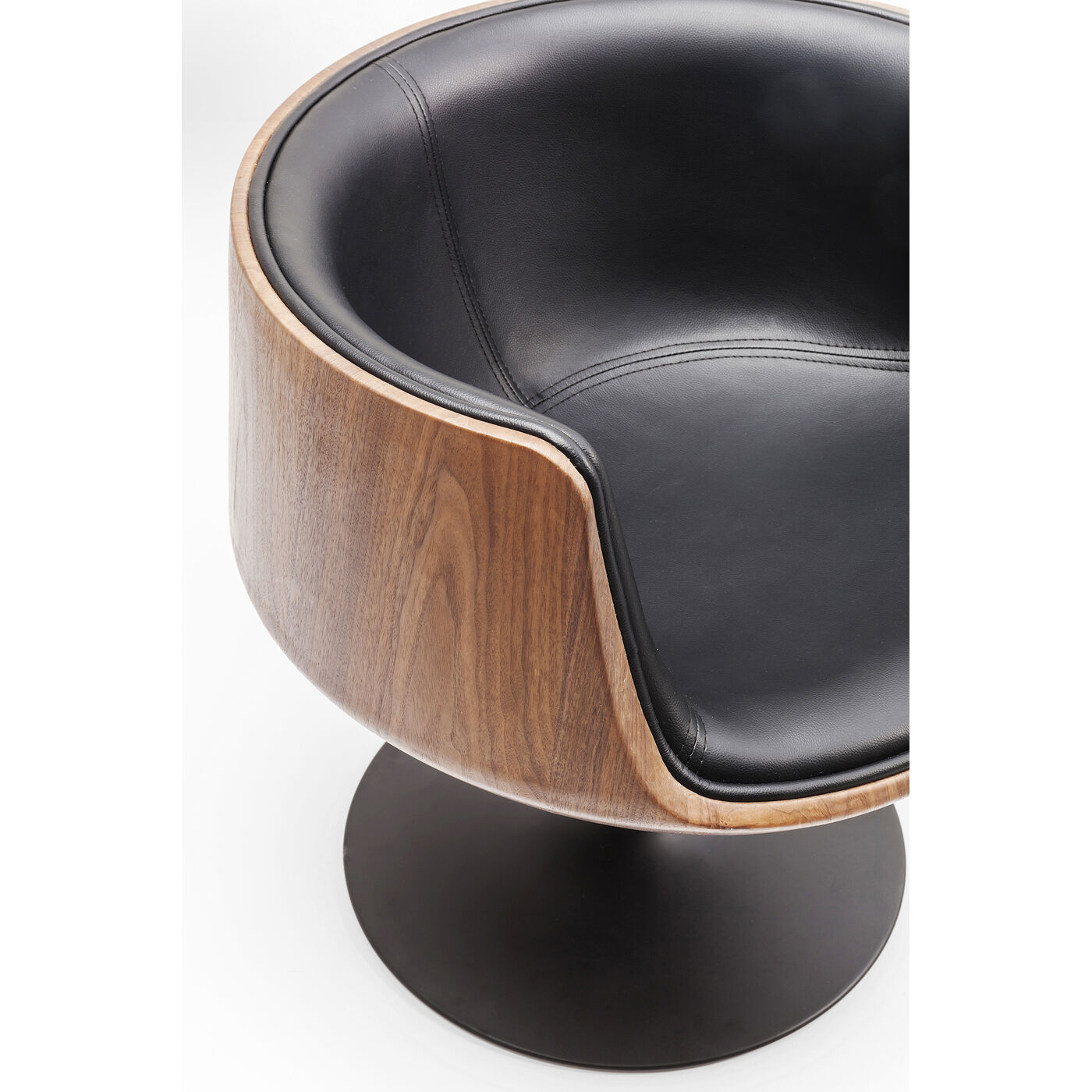 Кресло вращающееся Club Walnut от KARE Design