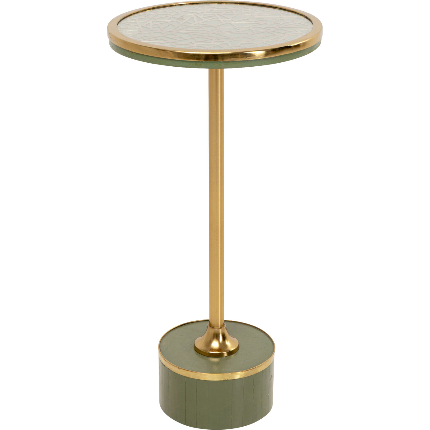 Стол приставной Grazia Crack Ø25cm от KARE Design