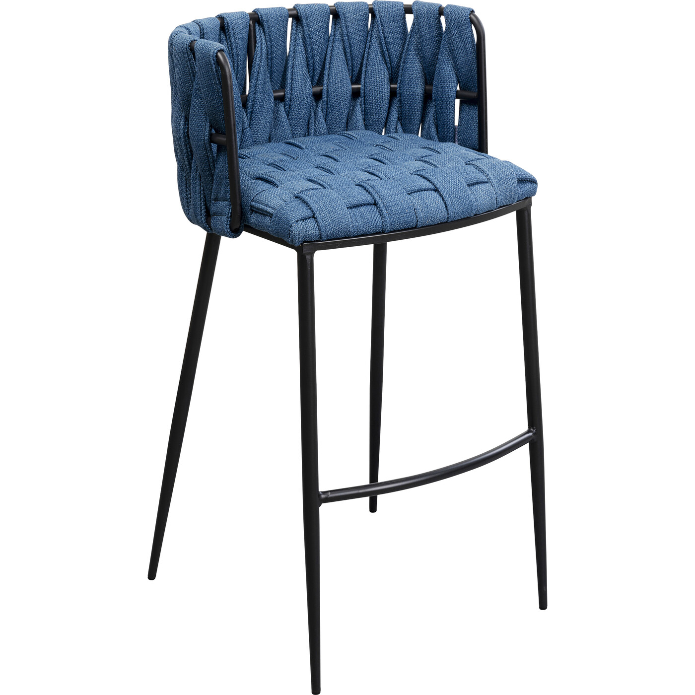 Стул барный Staten Island Blue 77 см от KARE Design