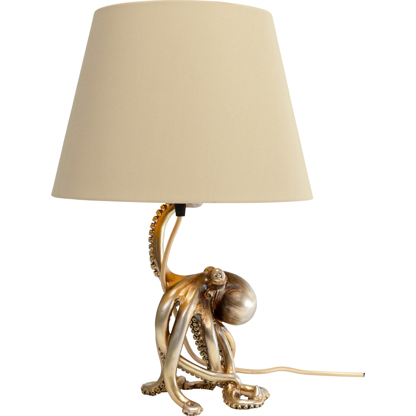 Светильник настольный "Золотой осьминог" Octopus Gold 44 см от KARE Design