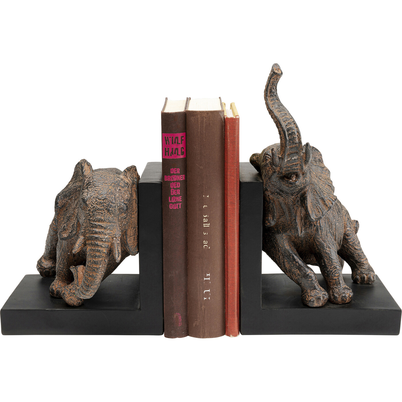 Держатель для книг Elephants «Два слона» 42 см (2 шт) от KARE Design