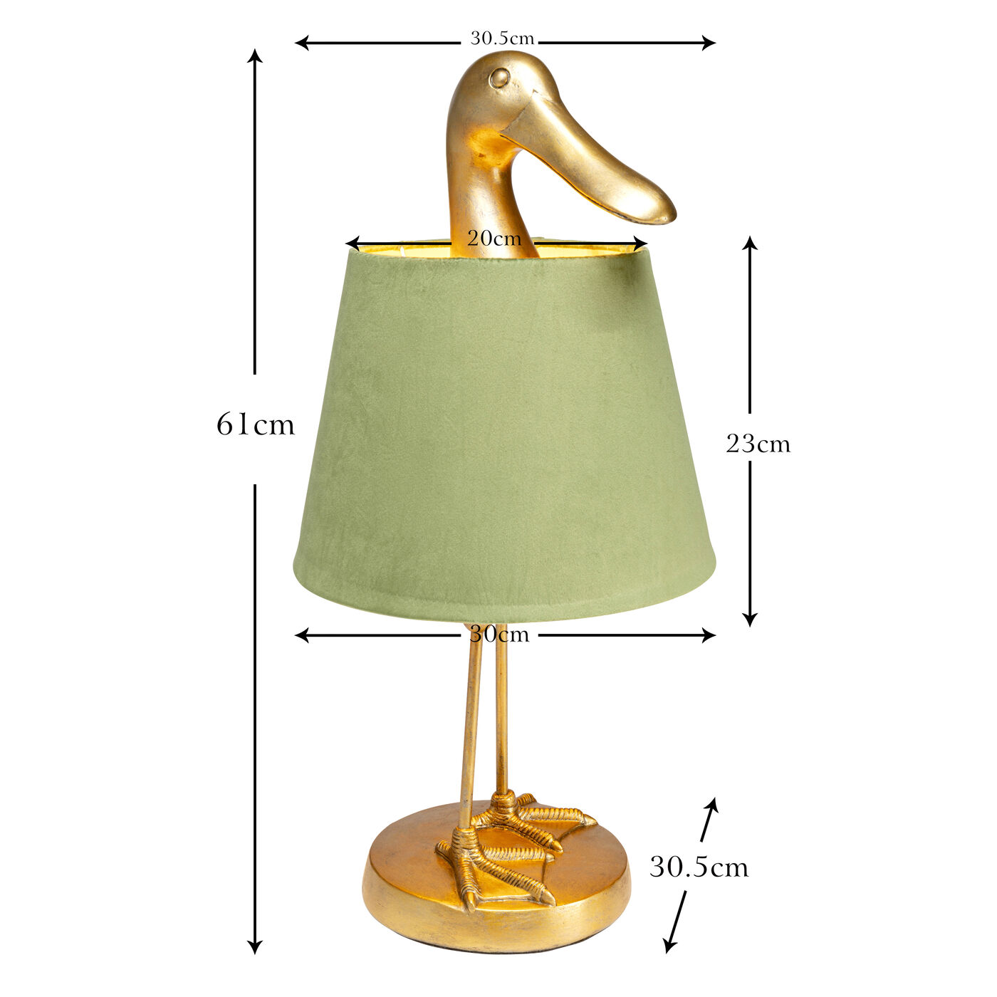 Светильник настольный Duck 61cm от KARE Design