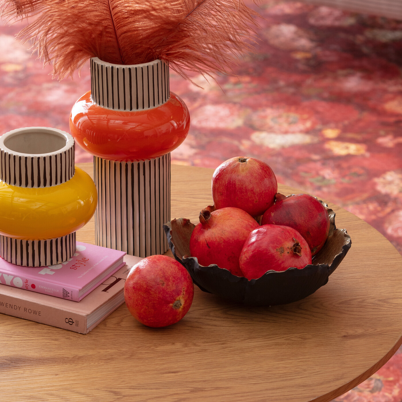 Фонарь Flower Bloom «Цветок в расцвете» Ø20 см, Чёрный/Золотой от KARE Design