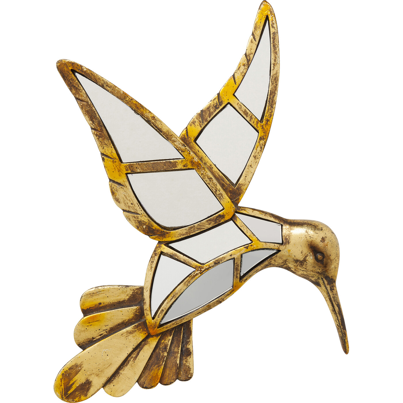 Объект настенный Hummingbird «Зеркальная колибри» 32 см от KARE Design