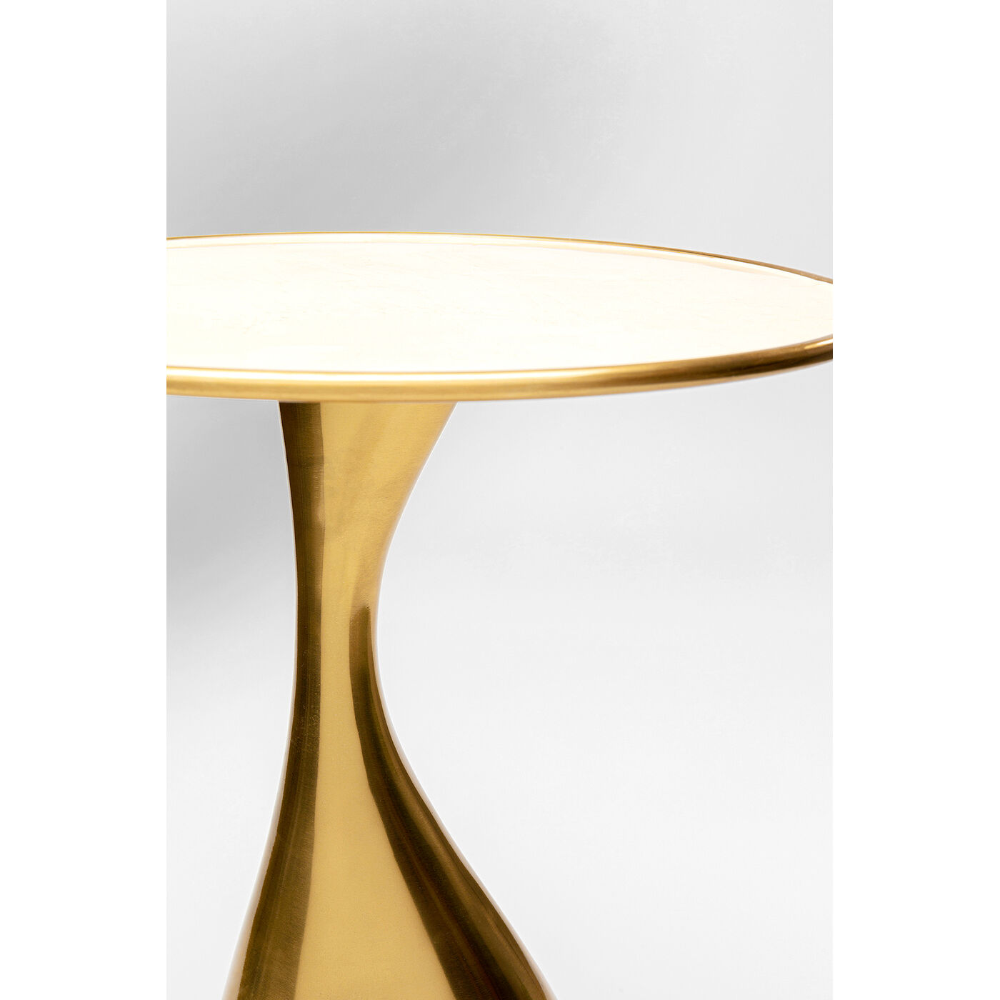 Стол приставной Spacey Gold Ø36 см от KARE Design