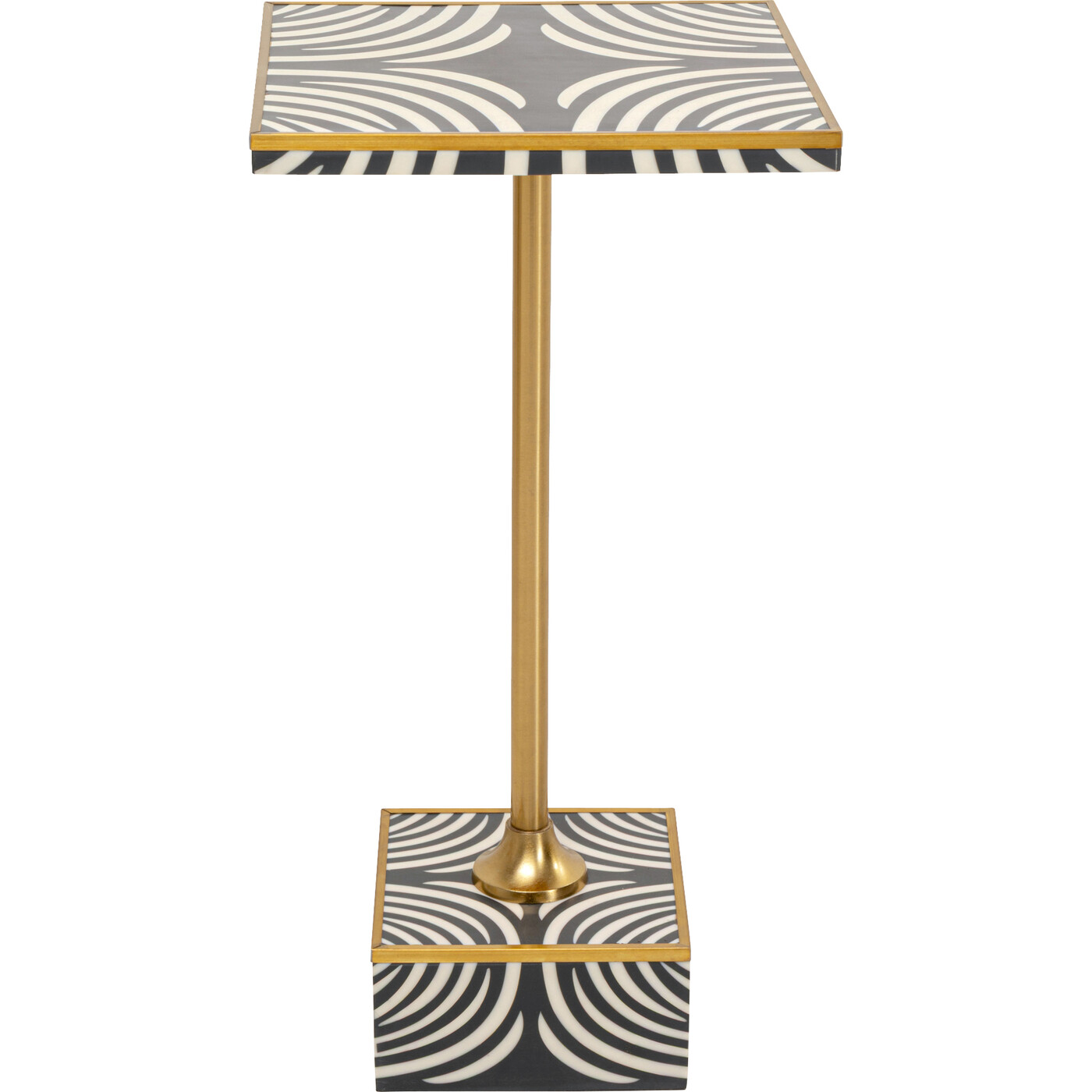 Стол приставной Zebra 25x25cm от KARE Design