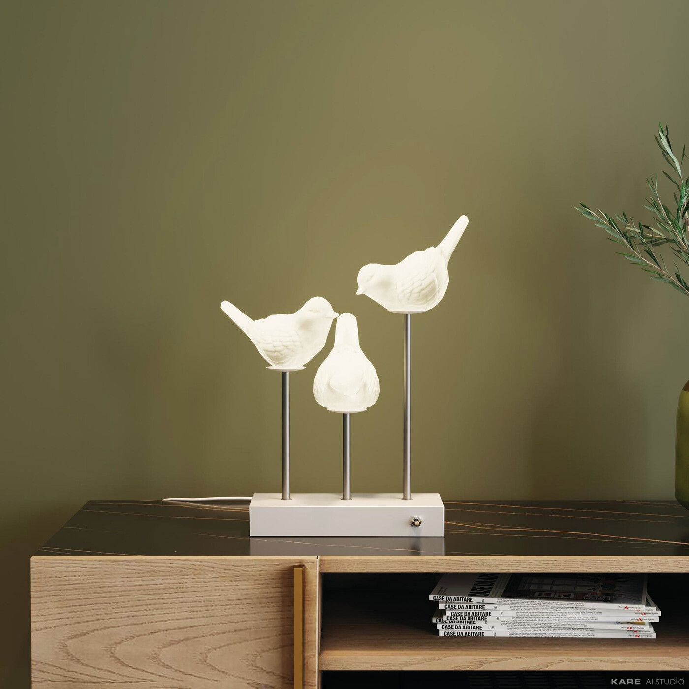 Светильник настольный Birds LED от KARE Design