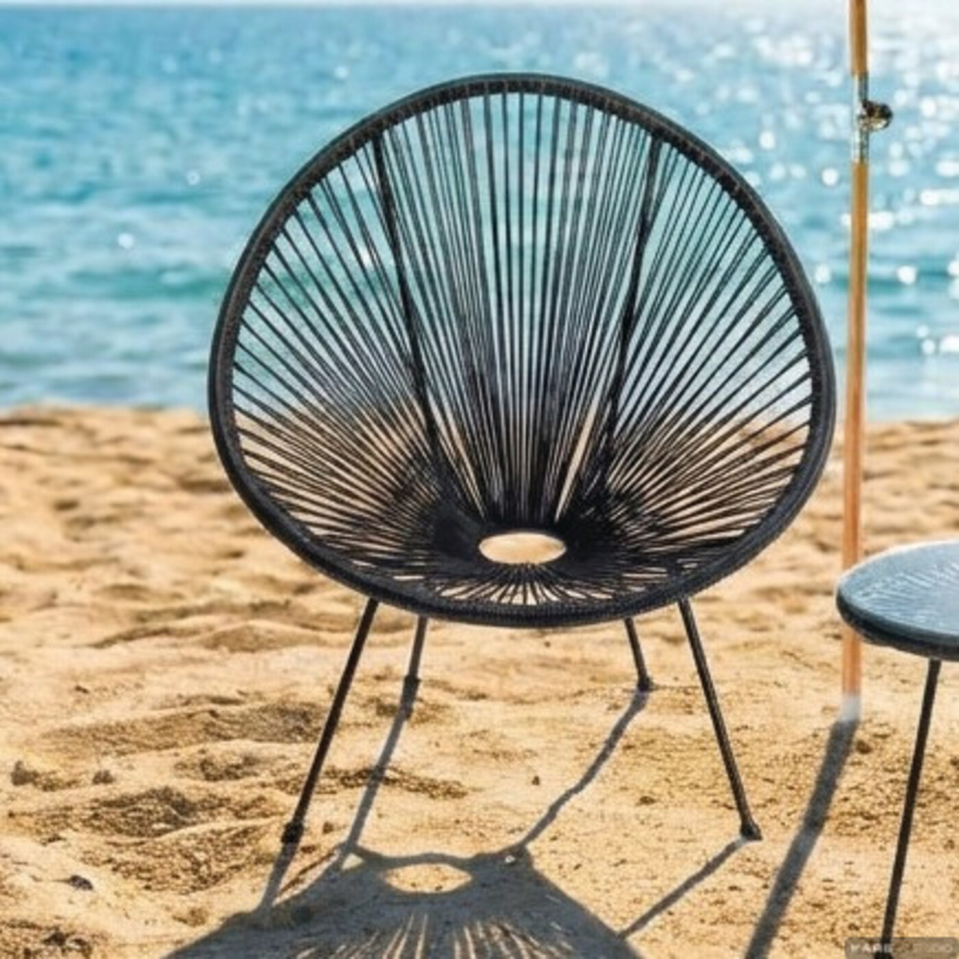 Кресло Acapulco Black от KARE Design