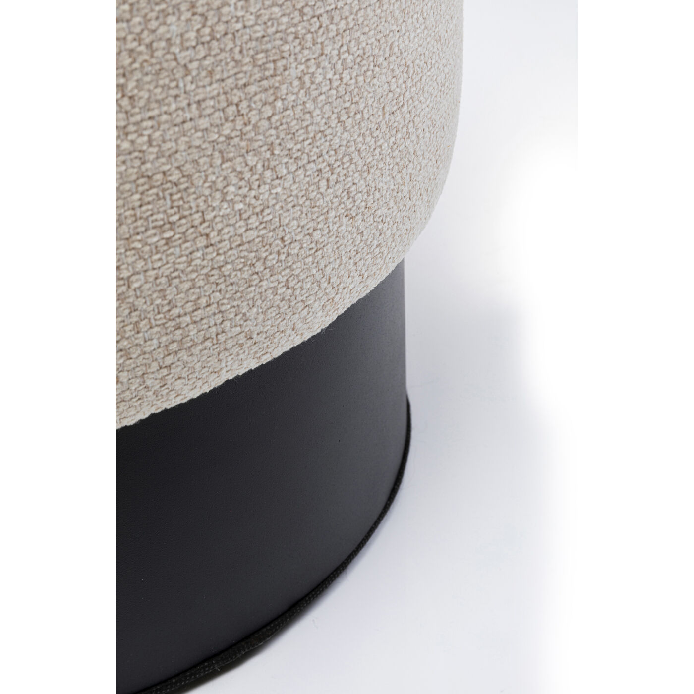 Пуф Cherry Cream Black Ø36 см от KARE Design