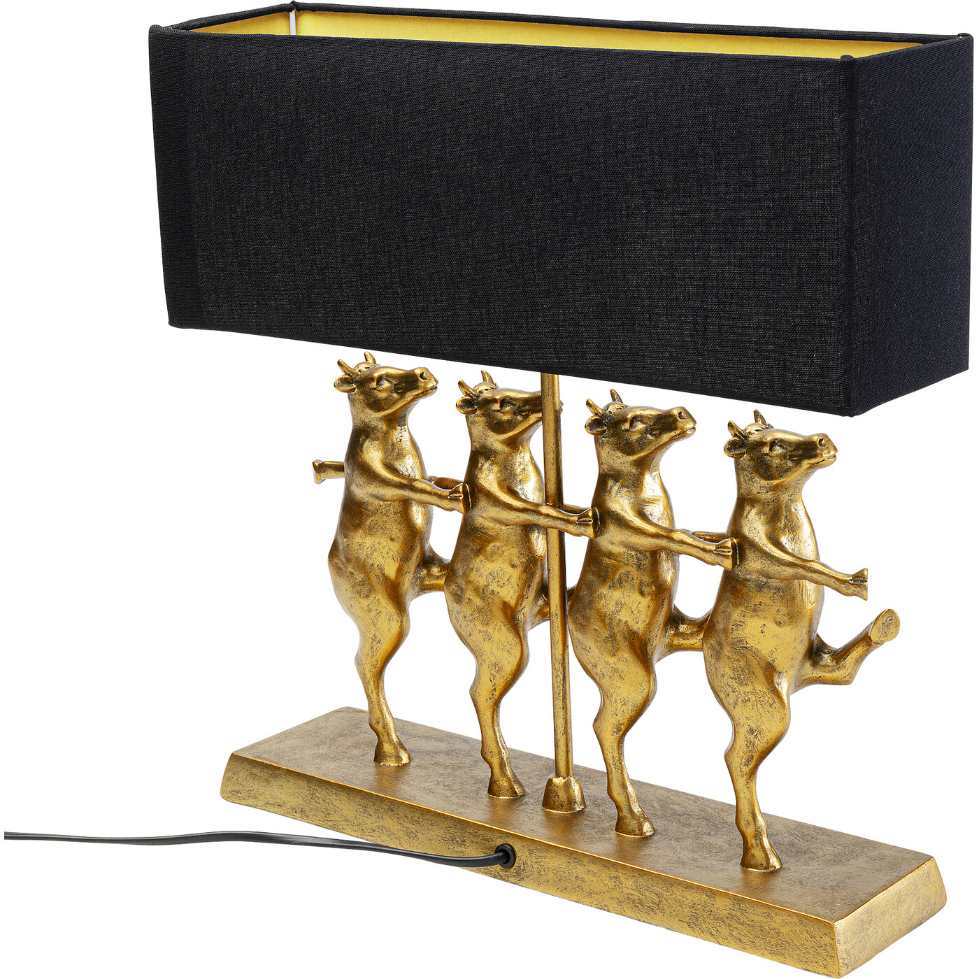 Светильник настольный Dancing Cows Black от KARE Design