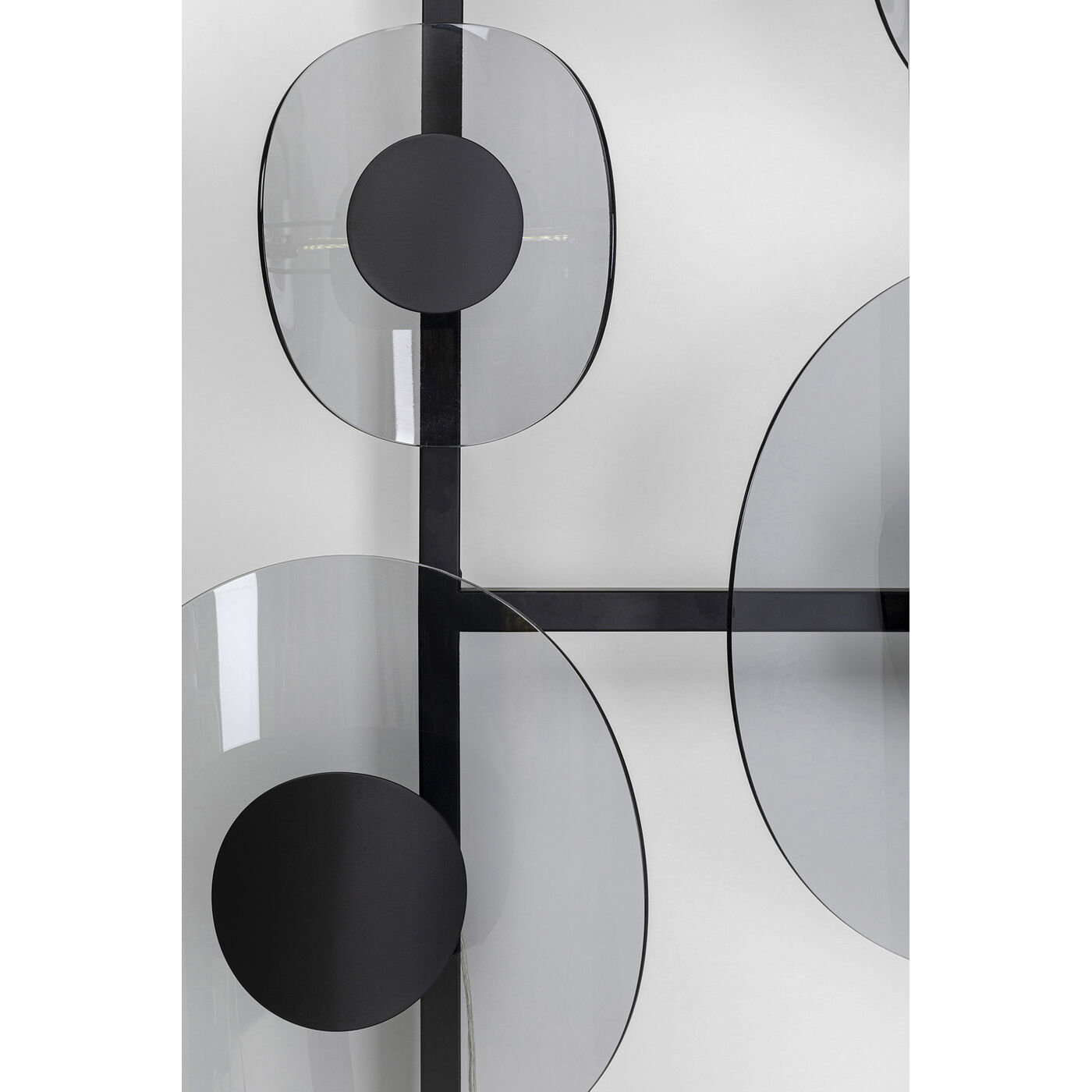 Светильник настенный Mariposa Black Smoke 116x198 см от KARE Design
