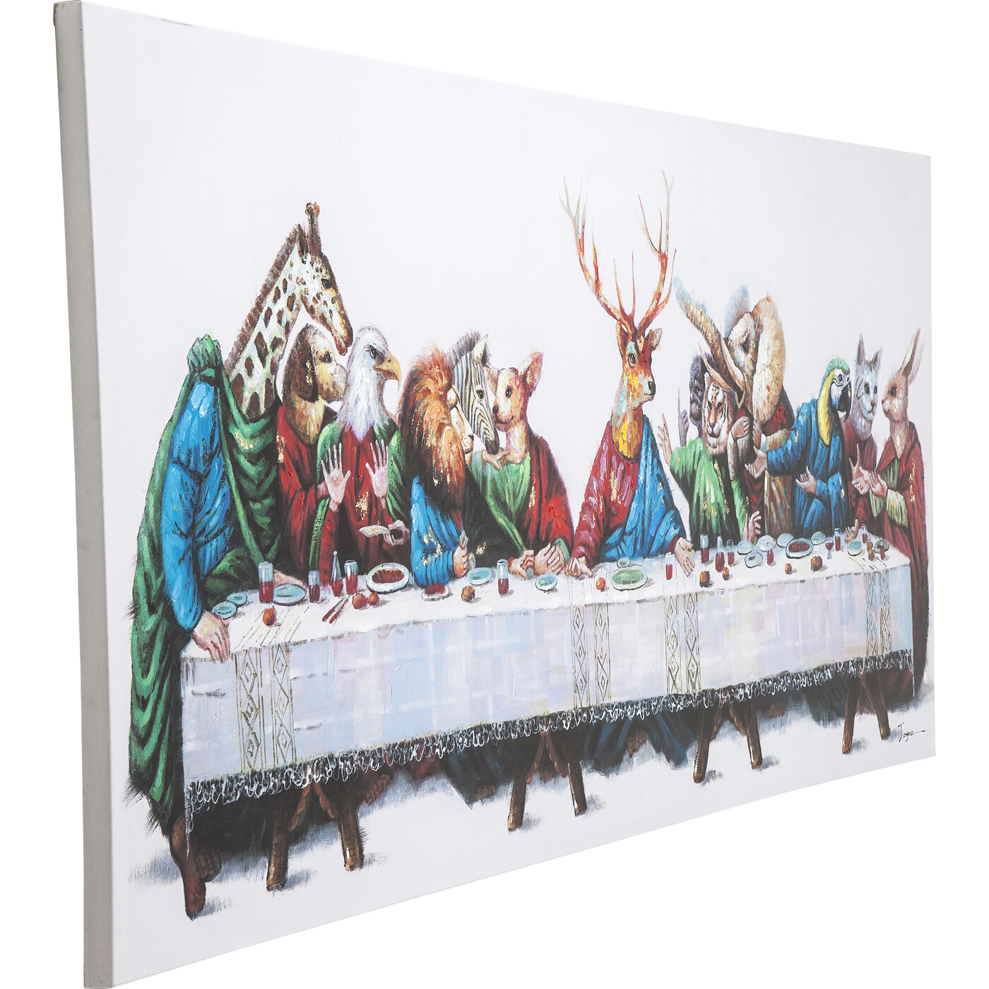 Картина Last Supper «Тайная вечеря» 100x240 см от KARE Design