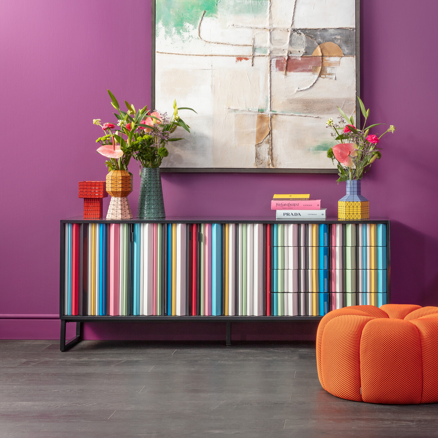 Комод широкий Oriols Colore 186x74 см от KARE Design