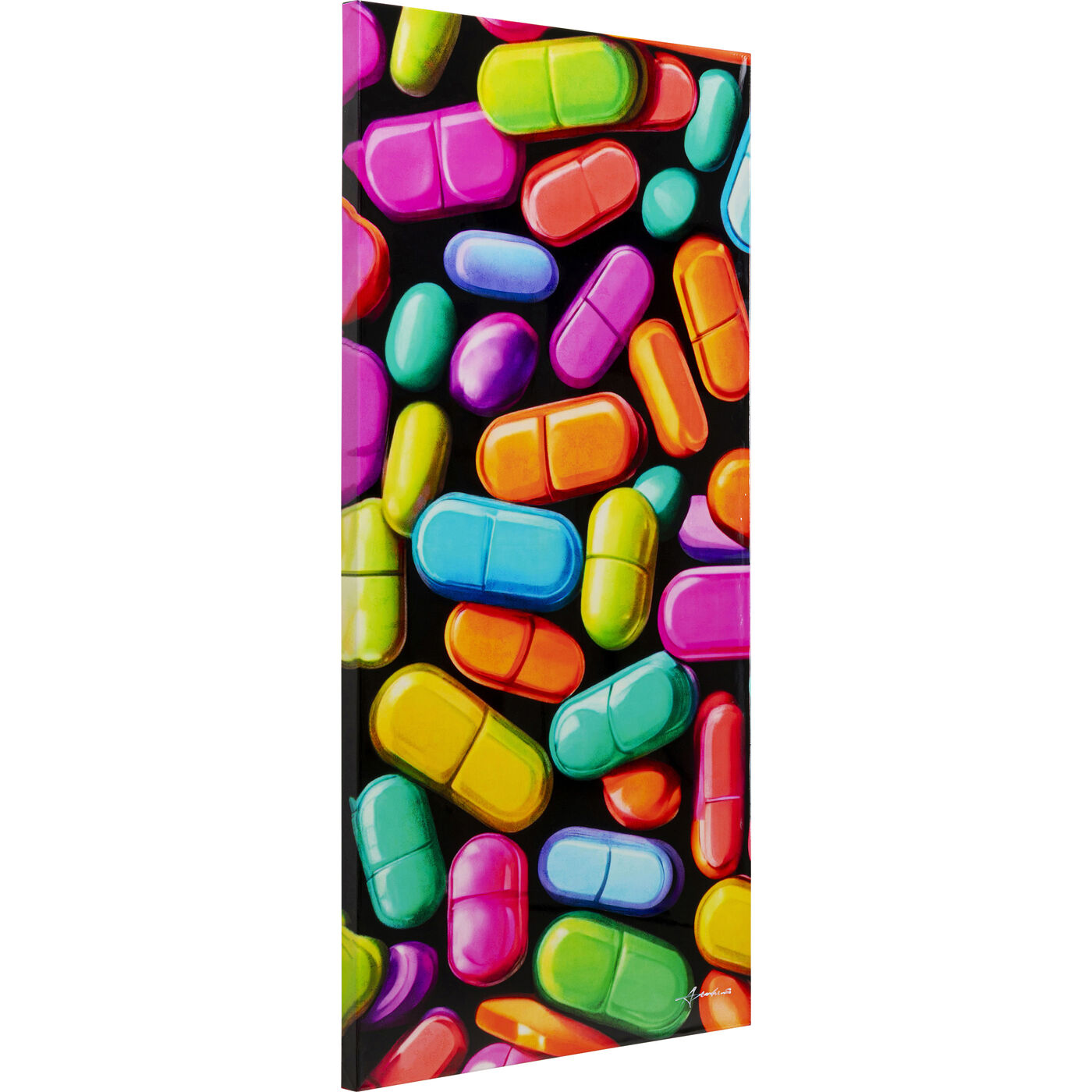 Картина Pastilla Colore «Разноцветные таблетки» 70x140 см