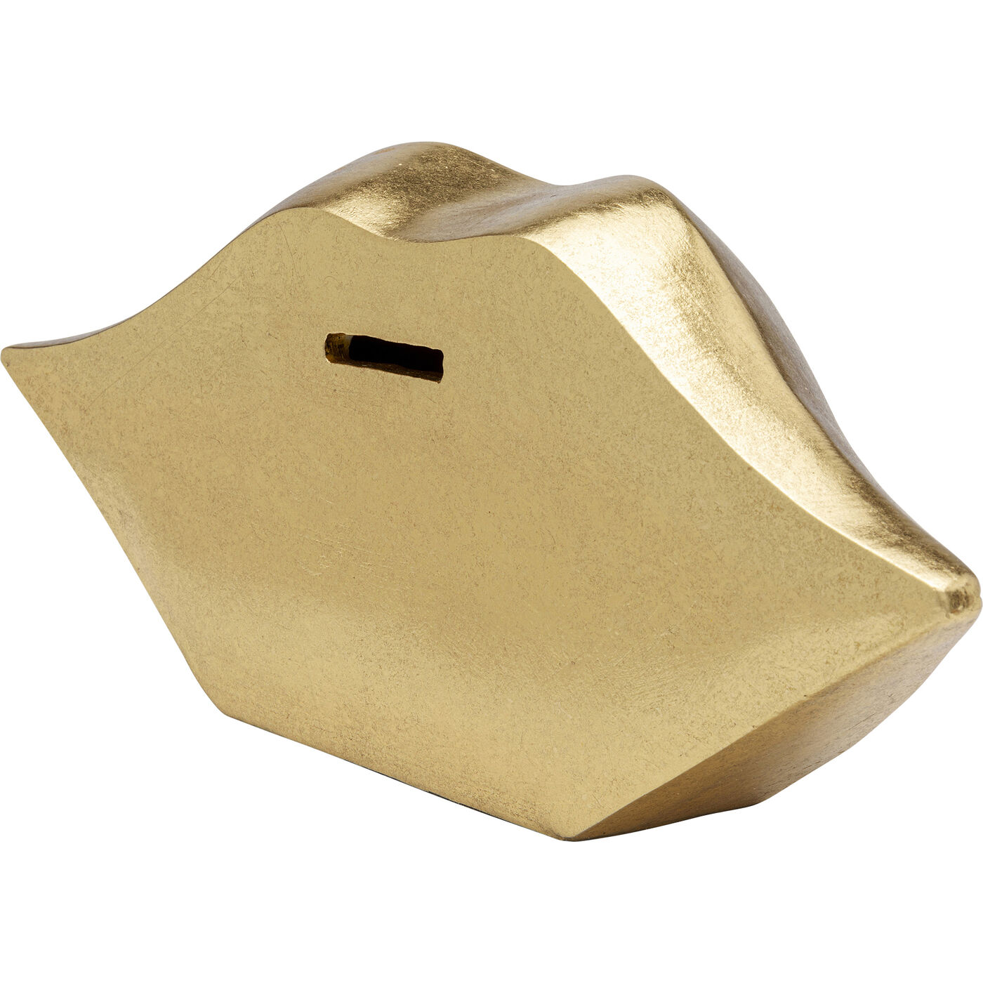 Копилка Lips Gold 13cm от KARE Design