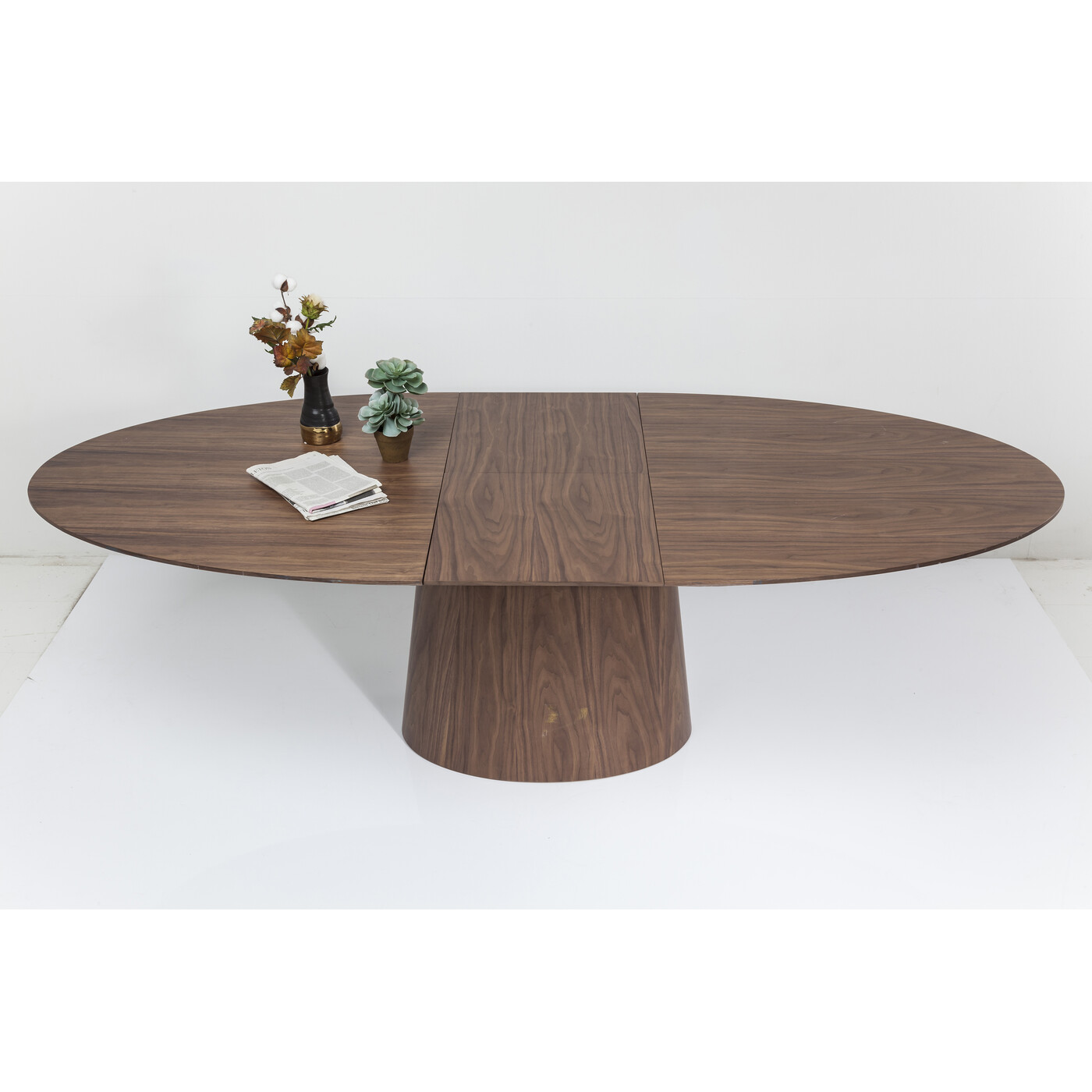Стол раздвижной Benvenuto Walnut 200(50)x110 см от KARE Design