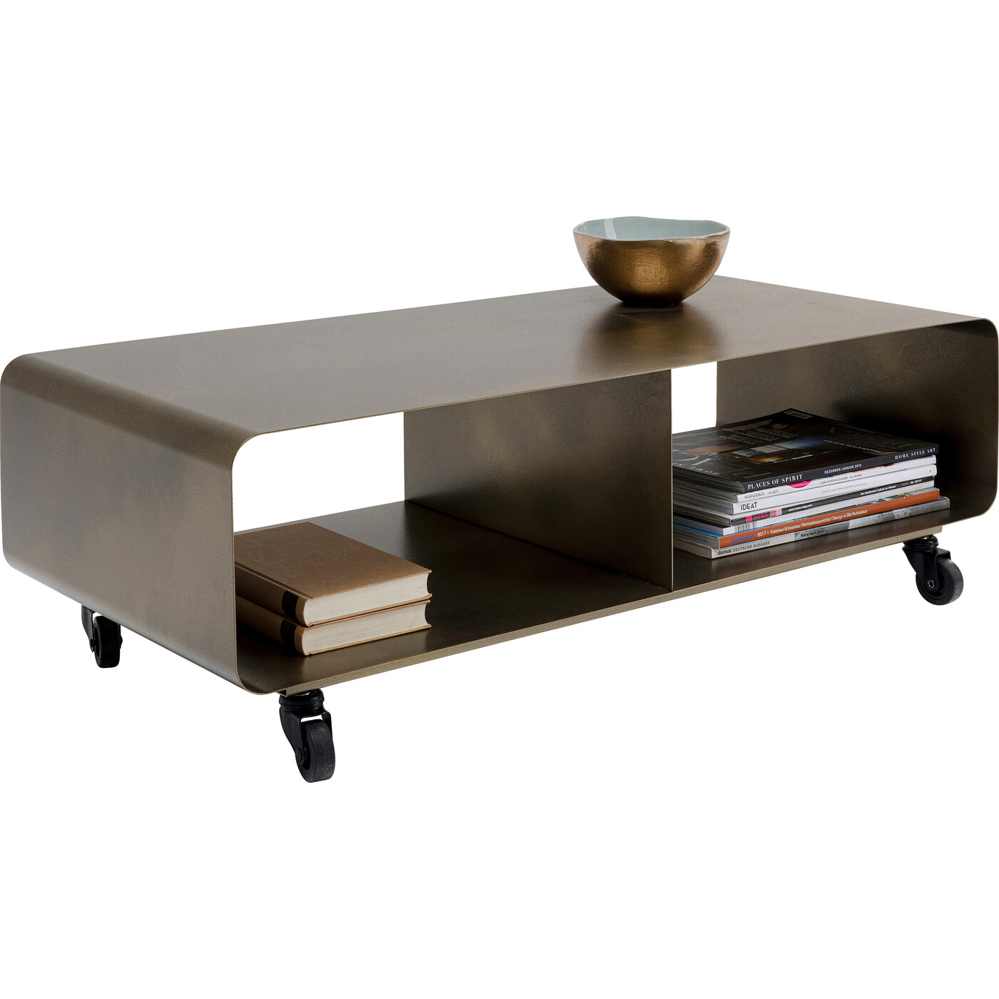 ТВ-тумба Lounge M Mobil Bronze 90x30 см от KARE Design