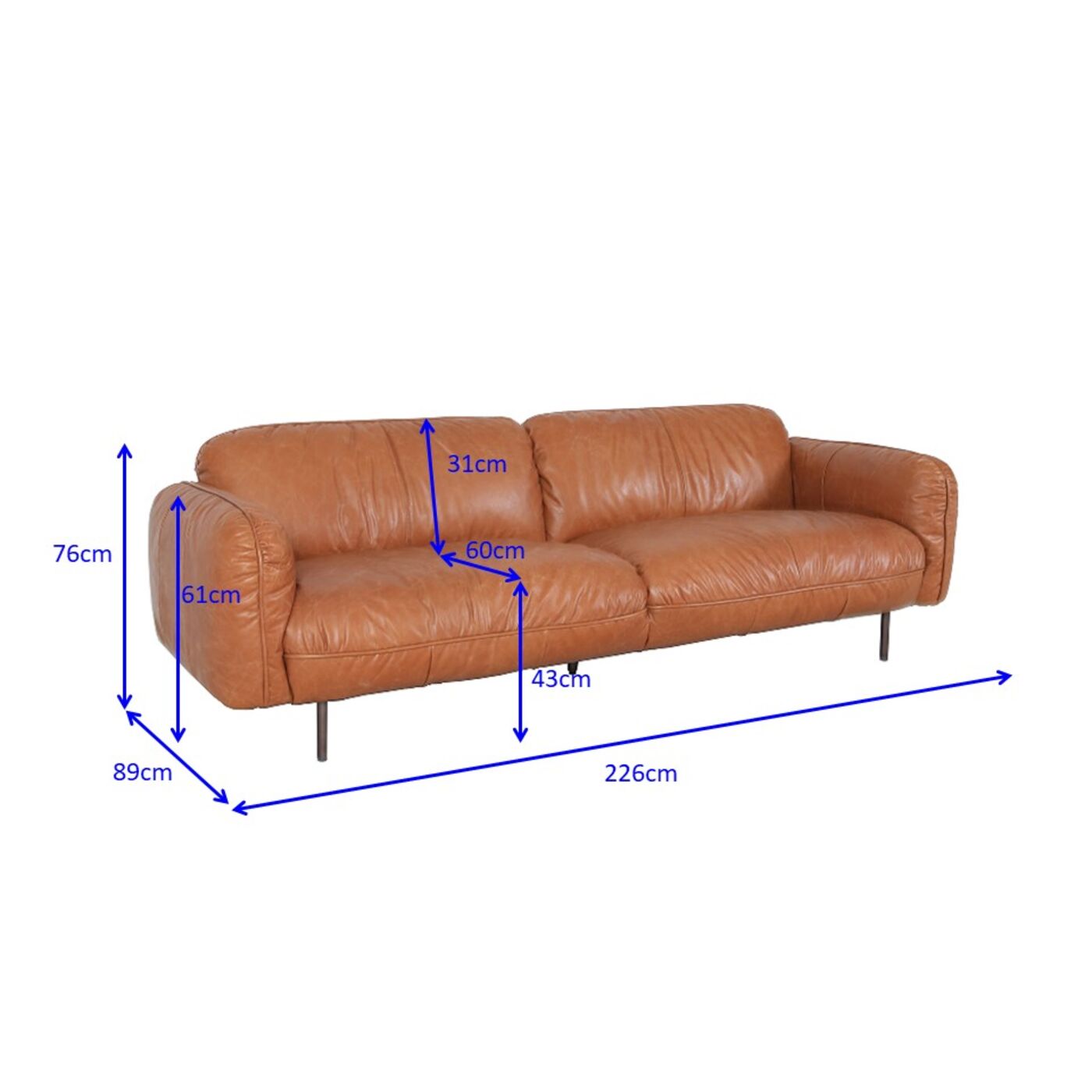 Диван Calgary 226 см от KARE Design