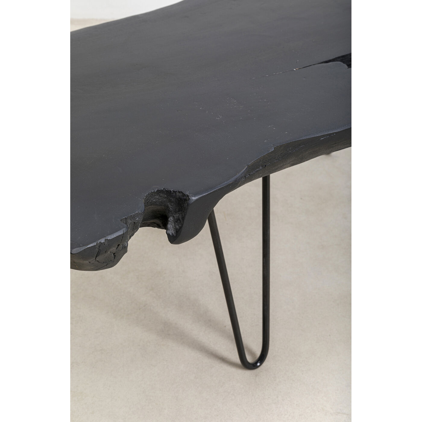 Стол кофейный Aspen Black 100x40 см от KARE Design