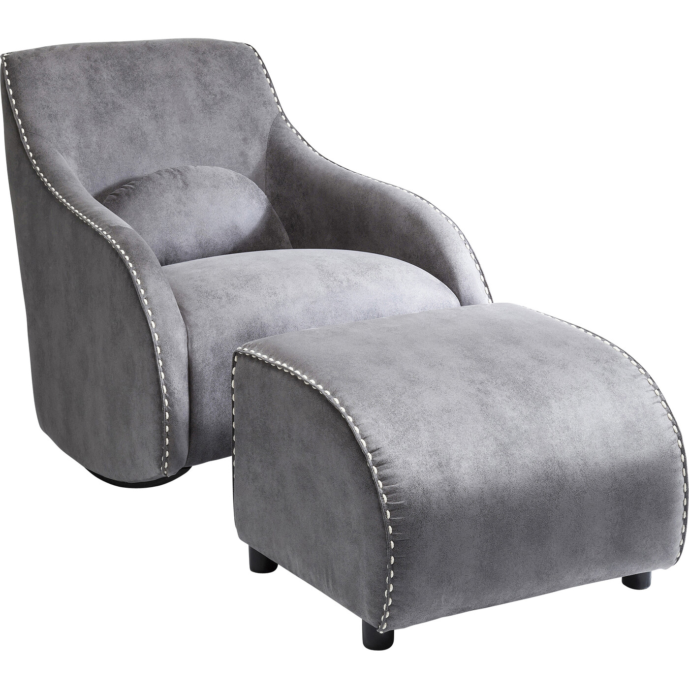 Кресло-качалка Swing Ritmo Vintage Grey от KARE Design