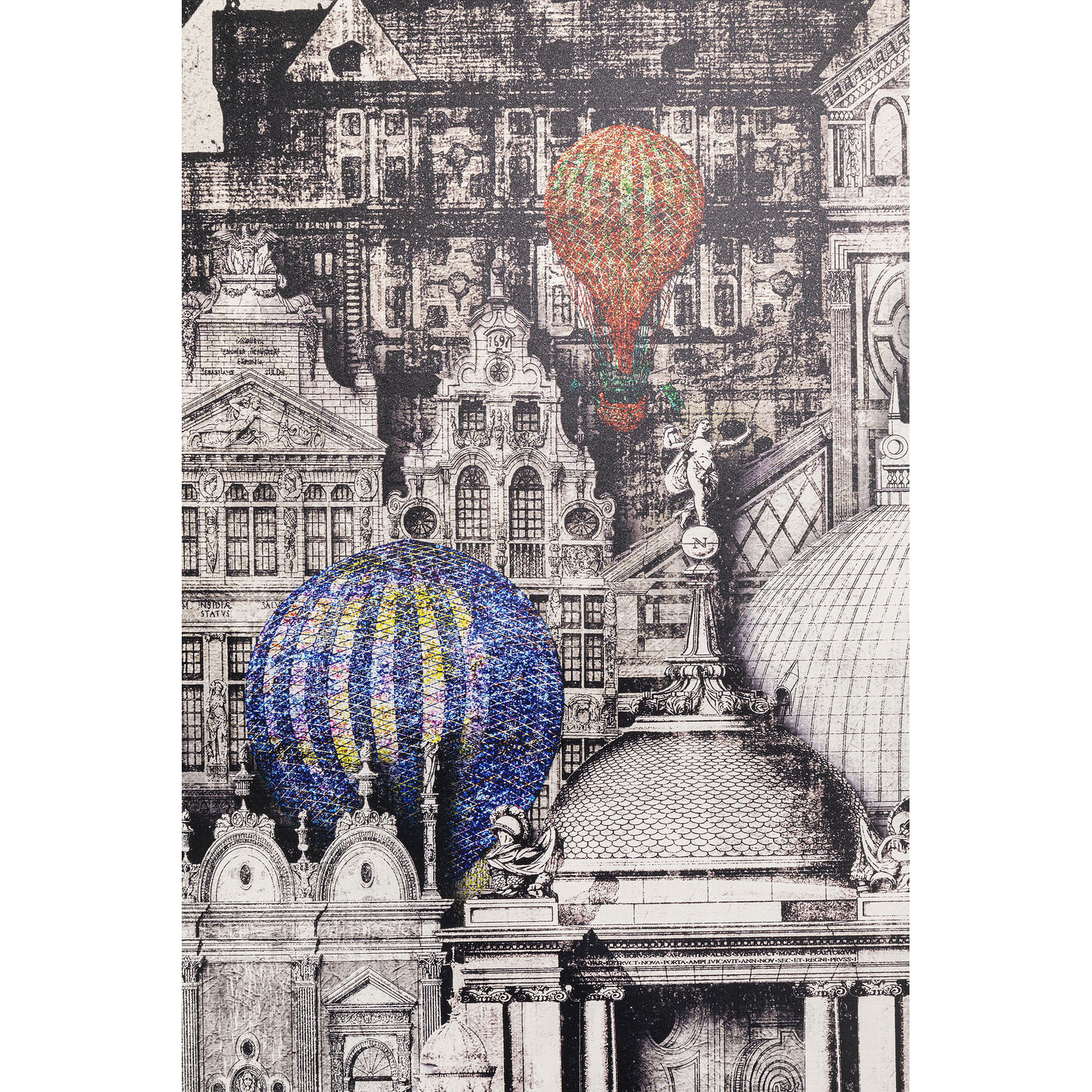 Картина в раме Balloons «Воздушные шары» 110x180 см от KARE Design