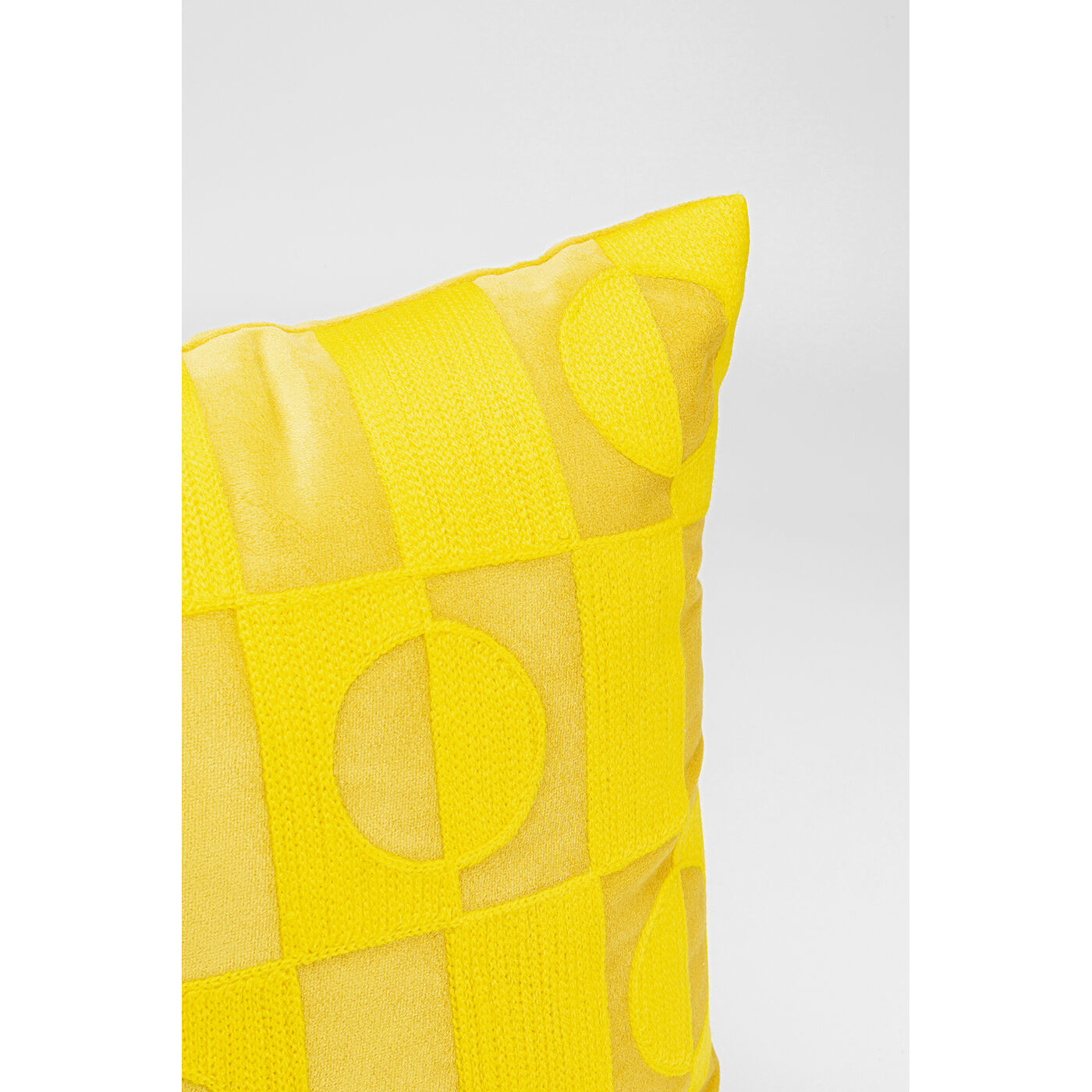 Подушка Phase «Фаза» 45x45 см, Жёлтый от KARE Design