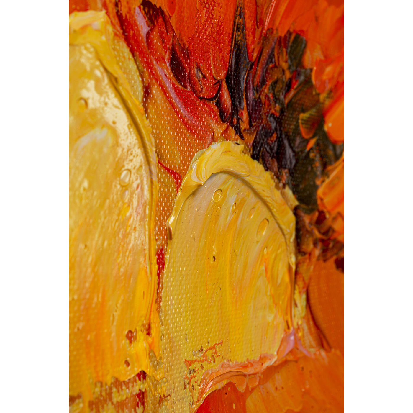 Картина в раме Flower Meadow «Луговые цветы» 80x80 см от KARE Design