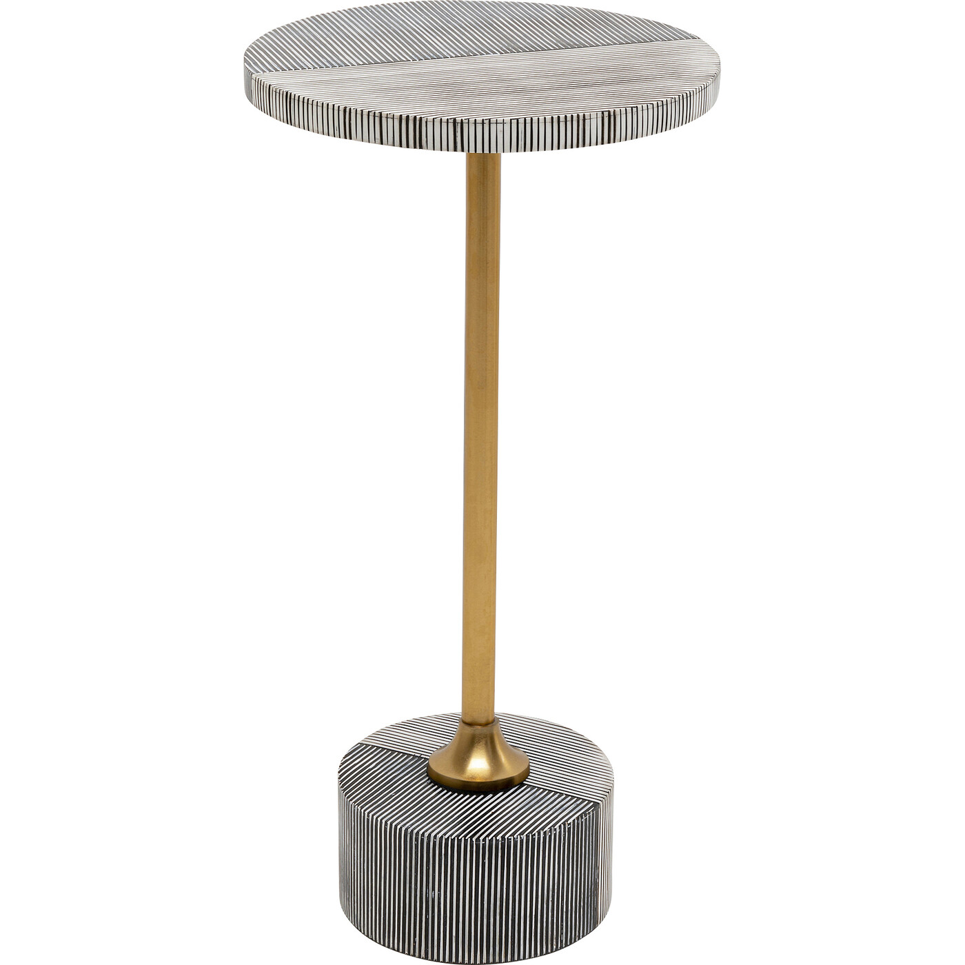 Приставной стол Domero Double Ø25cm от KARE Design