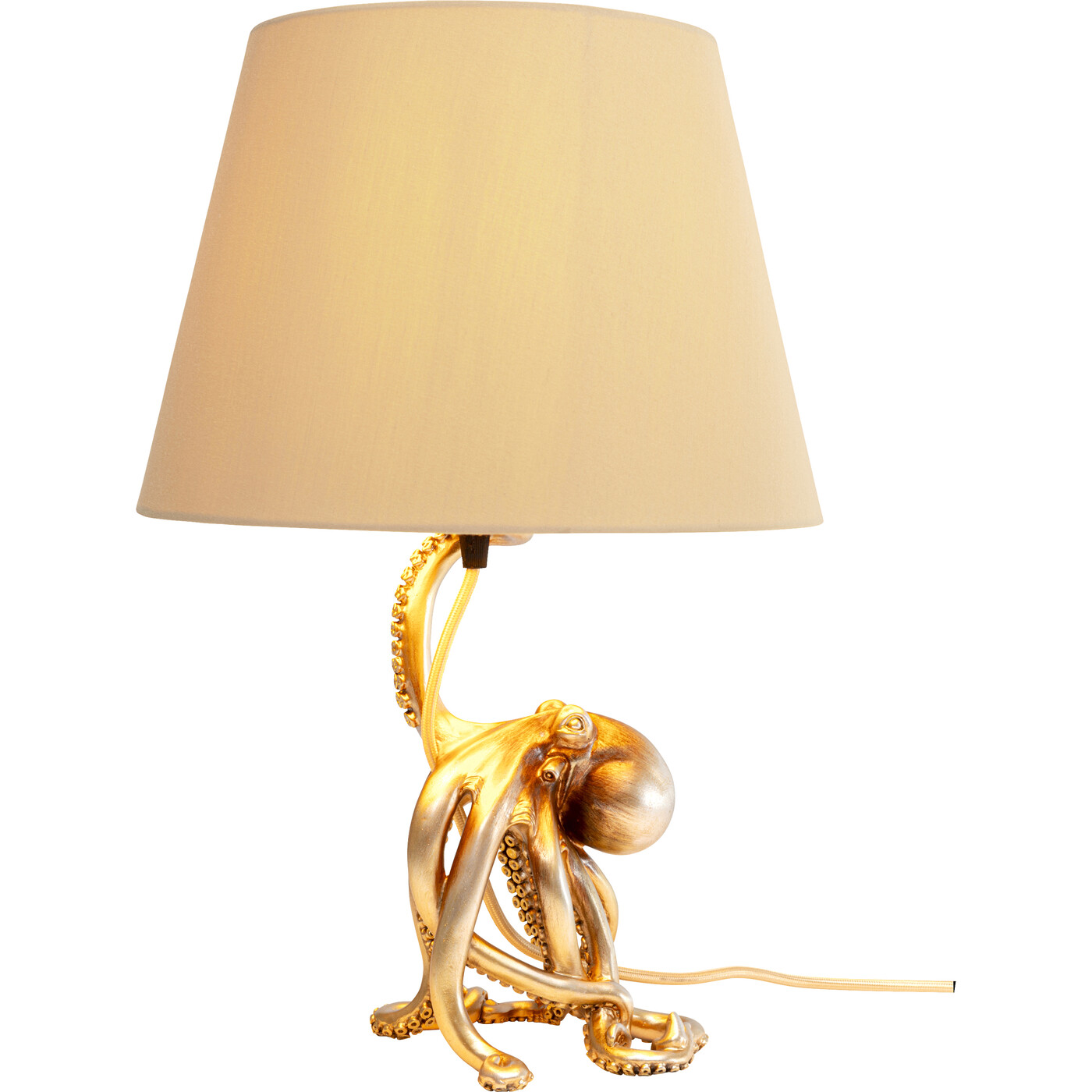 Светильник настольный "Золотой осьминог" Octopus Gold 44 см от KARE Design