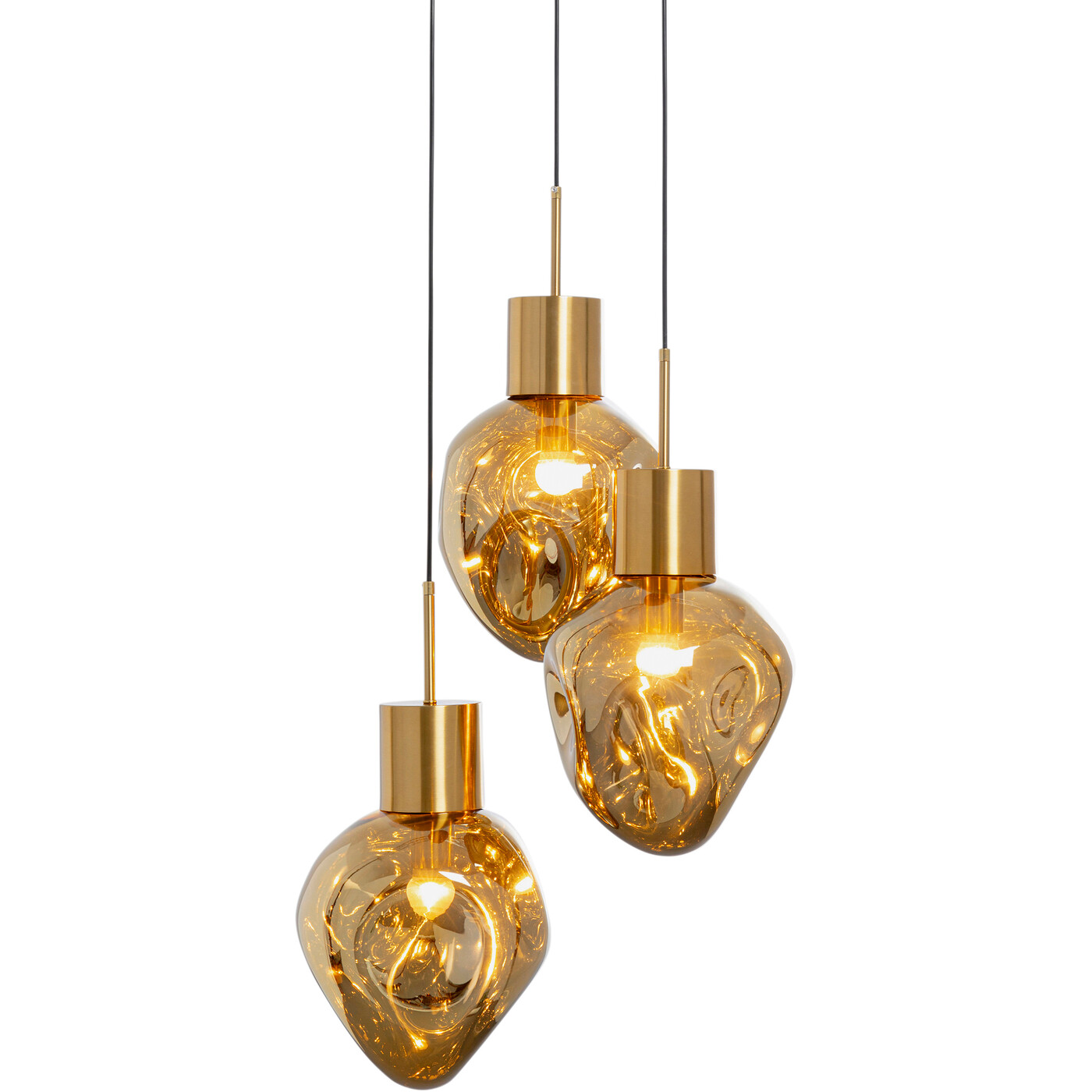 Светильник подвесной Supernova Amber Tre Ø45 см от KARE Design