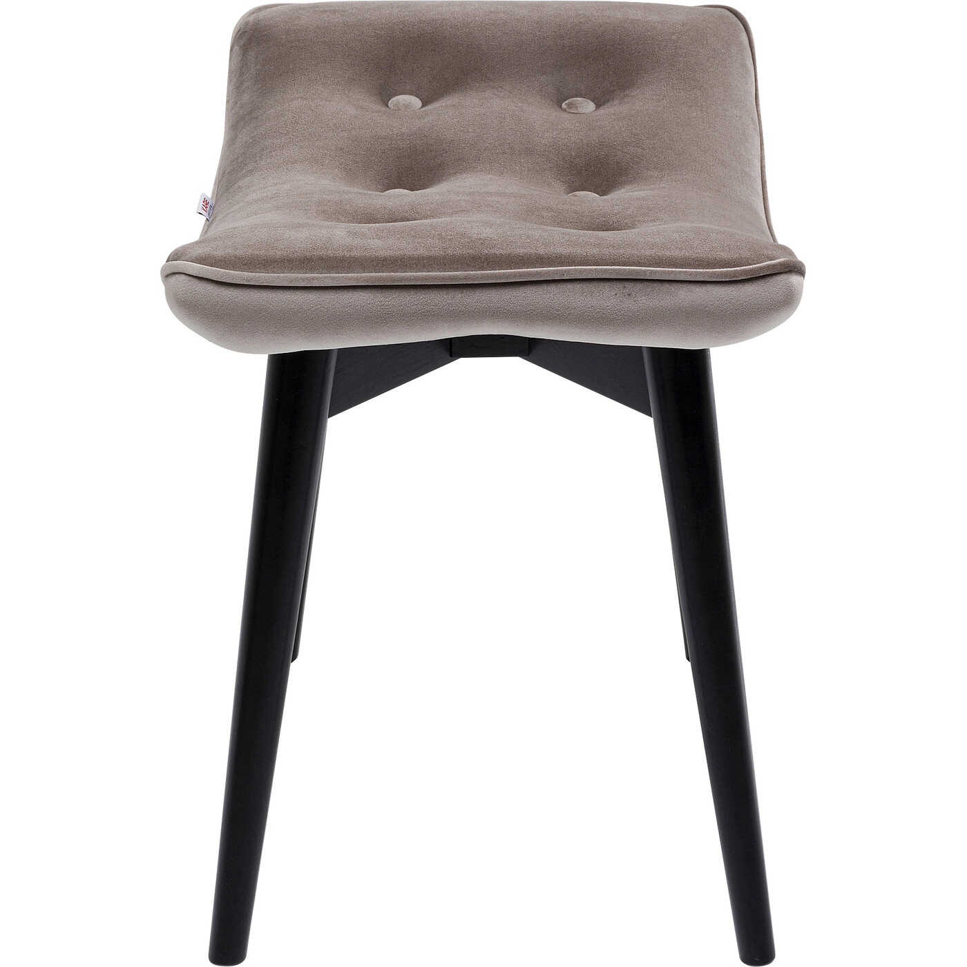 Табурет Vicky Velvet Grey от KARE Design