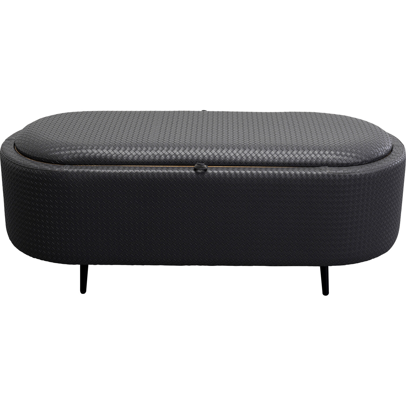 Скамья Venezia Storage Black 100 см от KARE Design