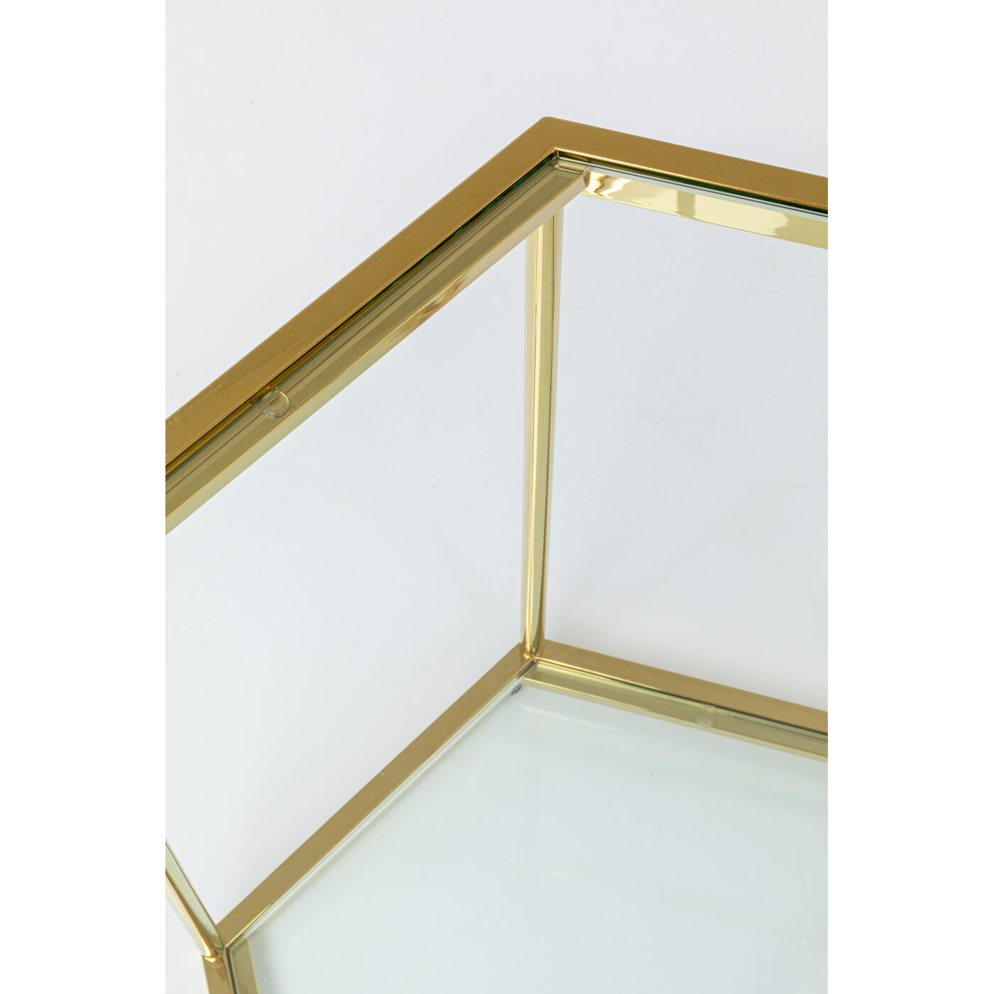 Стол приставной Comb Gold 55 см от KARE Design