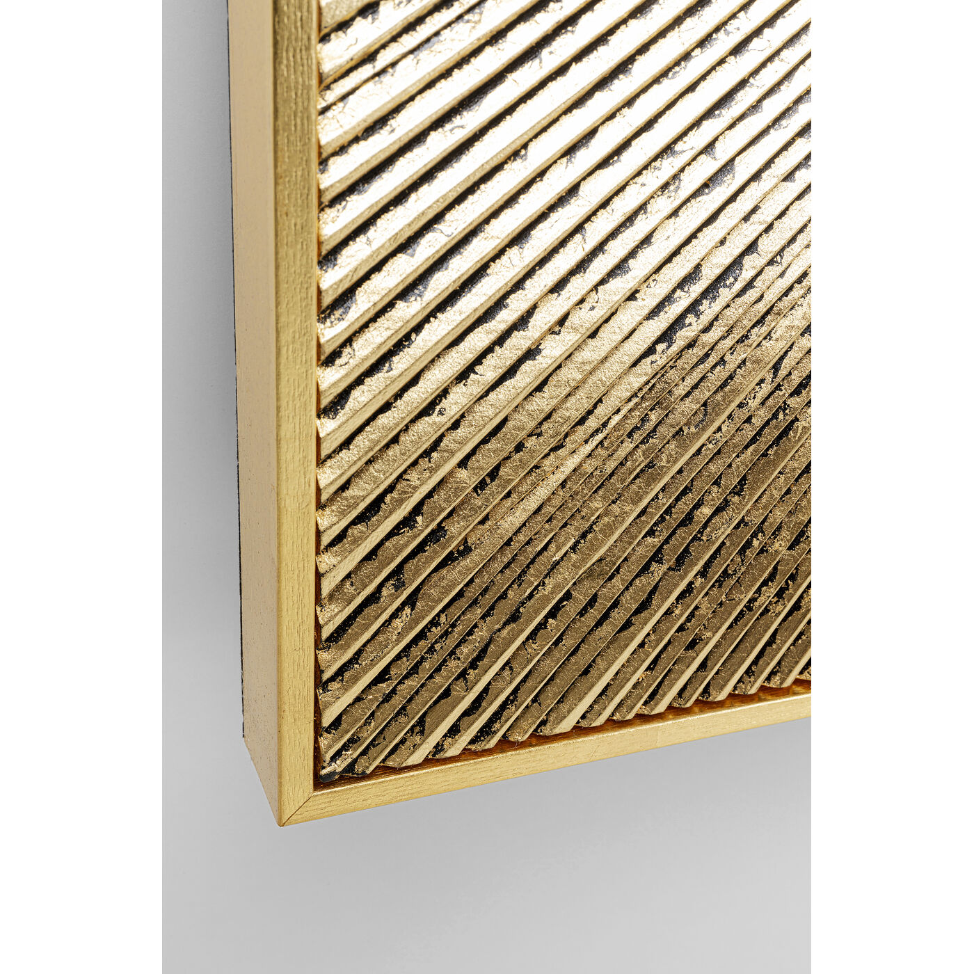 Панно настенное Illumino «Золотое сияние» 80x80 см от KARE Design