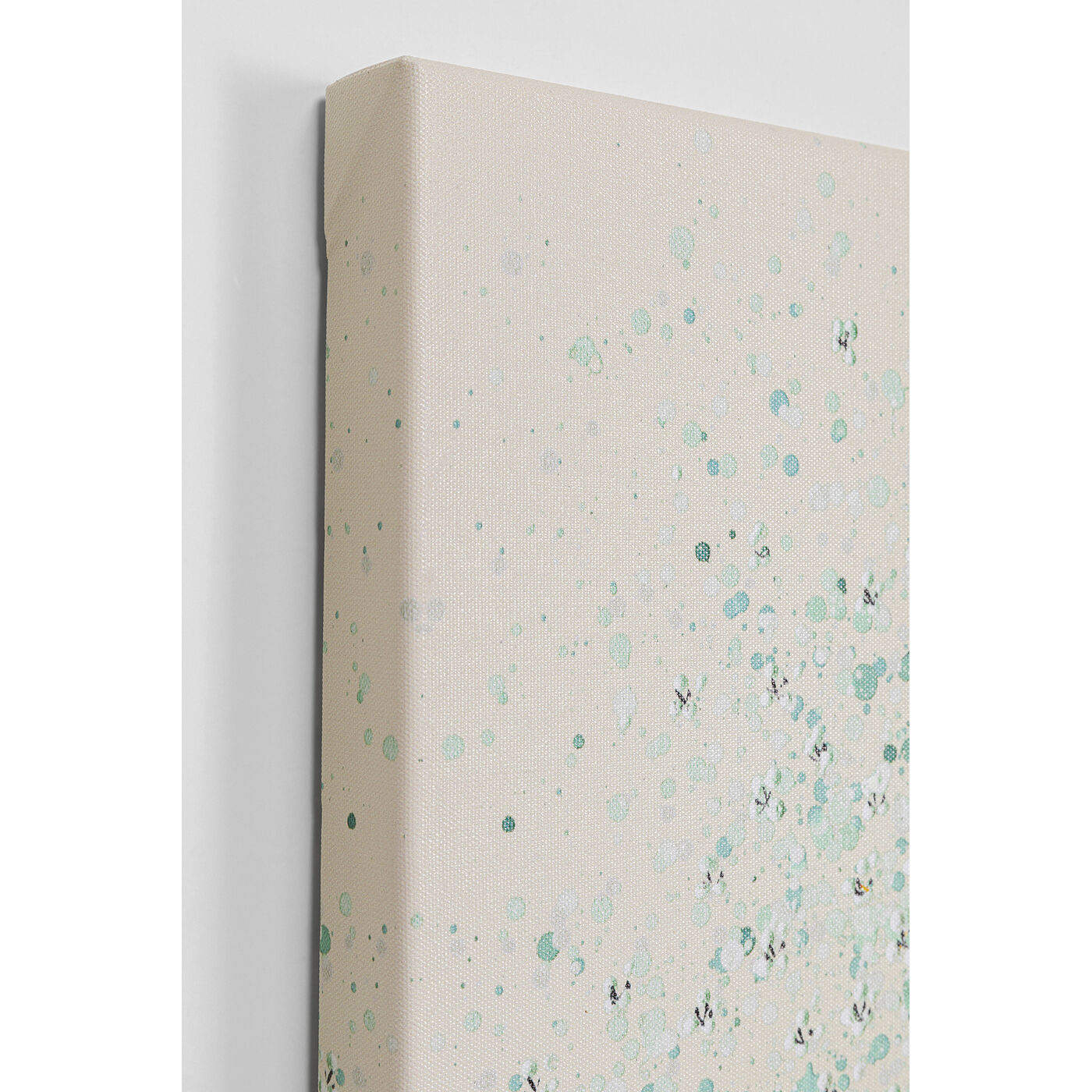 Картина на холсте Flower Boat Beige Green 80x100 см от KARE Design