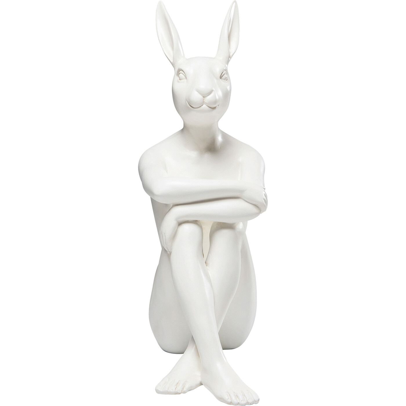 Фигура декоративная Gangster Rabbit «Кролик-гангстер», Белый от KARE Design