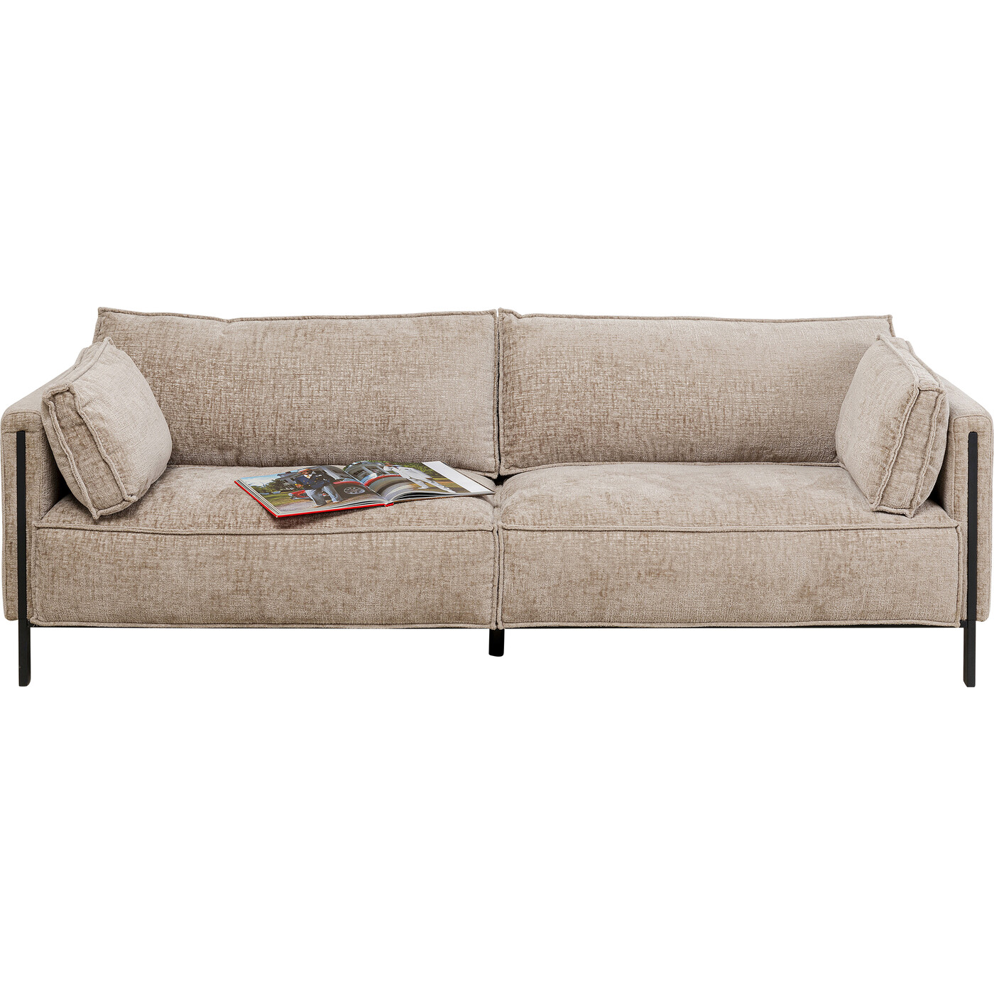 Диван трехместный Victor Fabric Grey 233 см от KARE Design