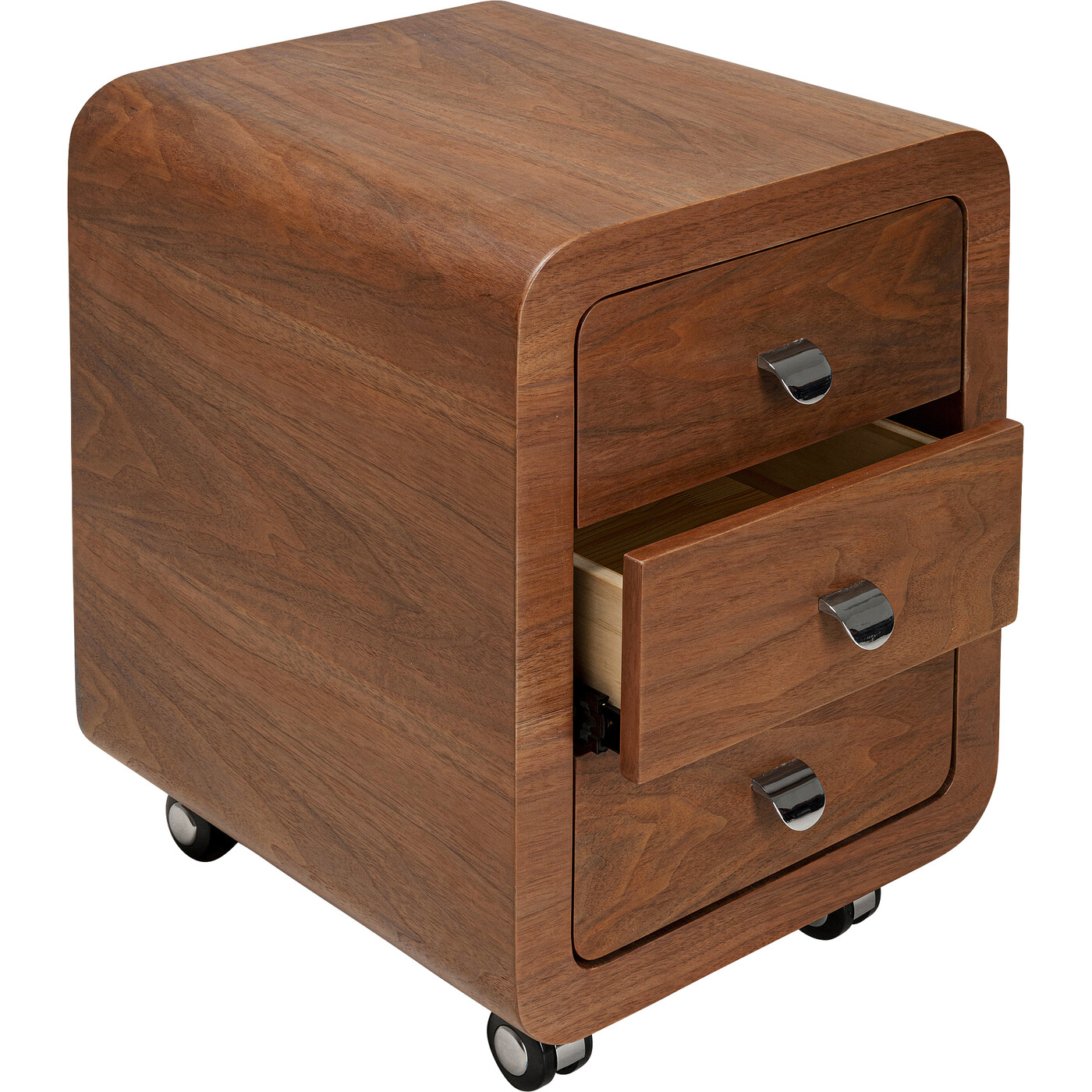 Тумба на колесах Club Walnut от KARE Design