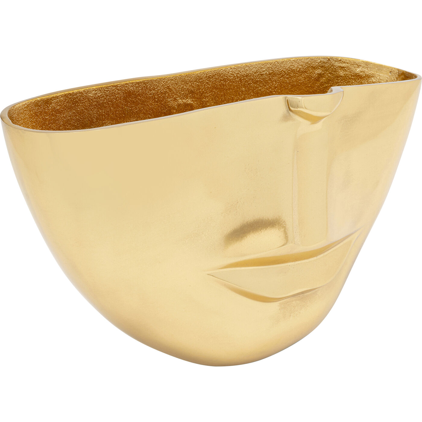 Ваза Half Face «Пол-лица» 38 см, Золотой от KARE Design