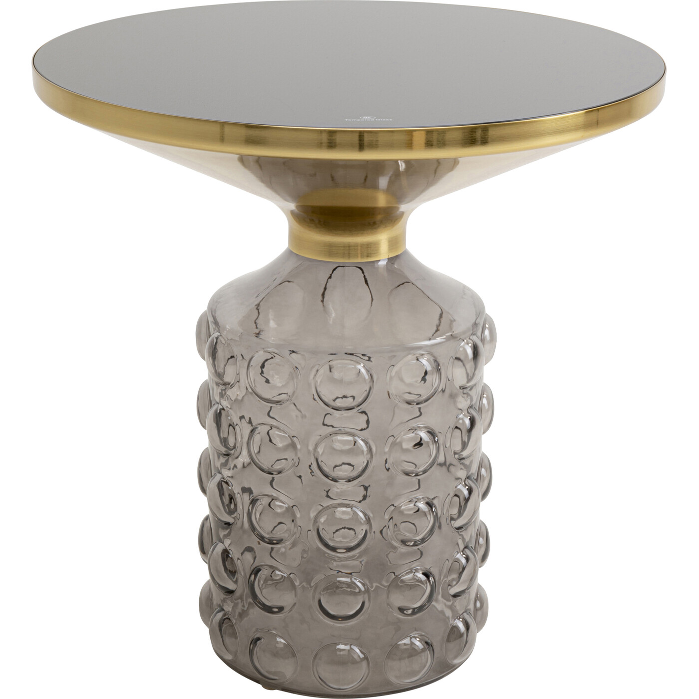 Стол приставной Lola Smoke Ø50cm от KARE Design
