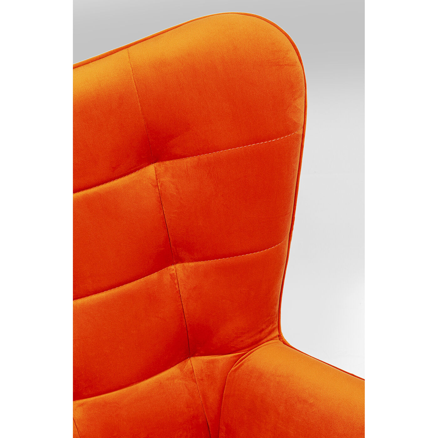 Кресло вращающееся Oscar Velvet Orange от KARE Design