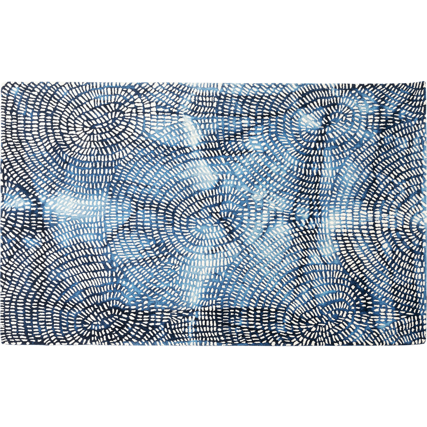 Ковер Stamp Blue 170x240 см от KARE Design