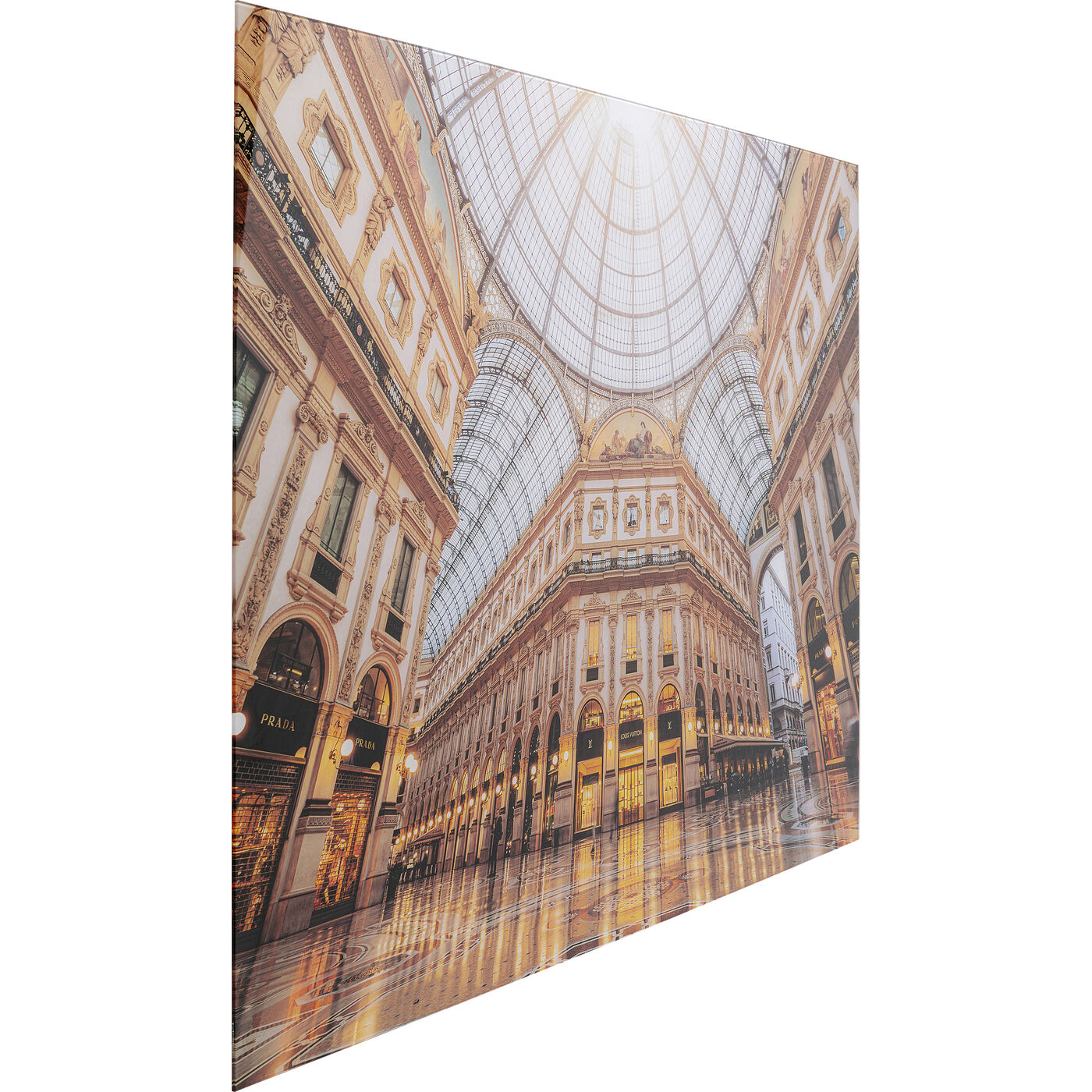 Картина стеклянная Galleria «Галерея Виктора Эммануила II» 150x100 см